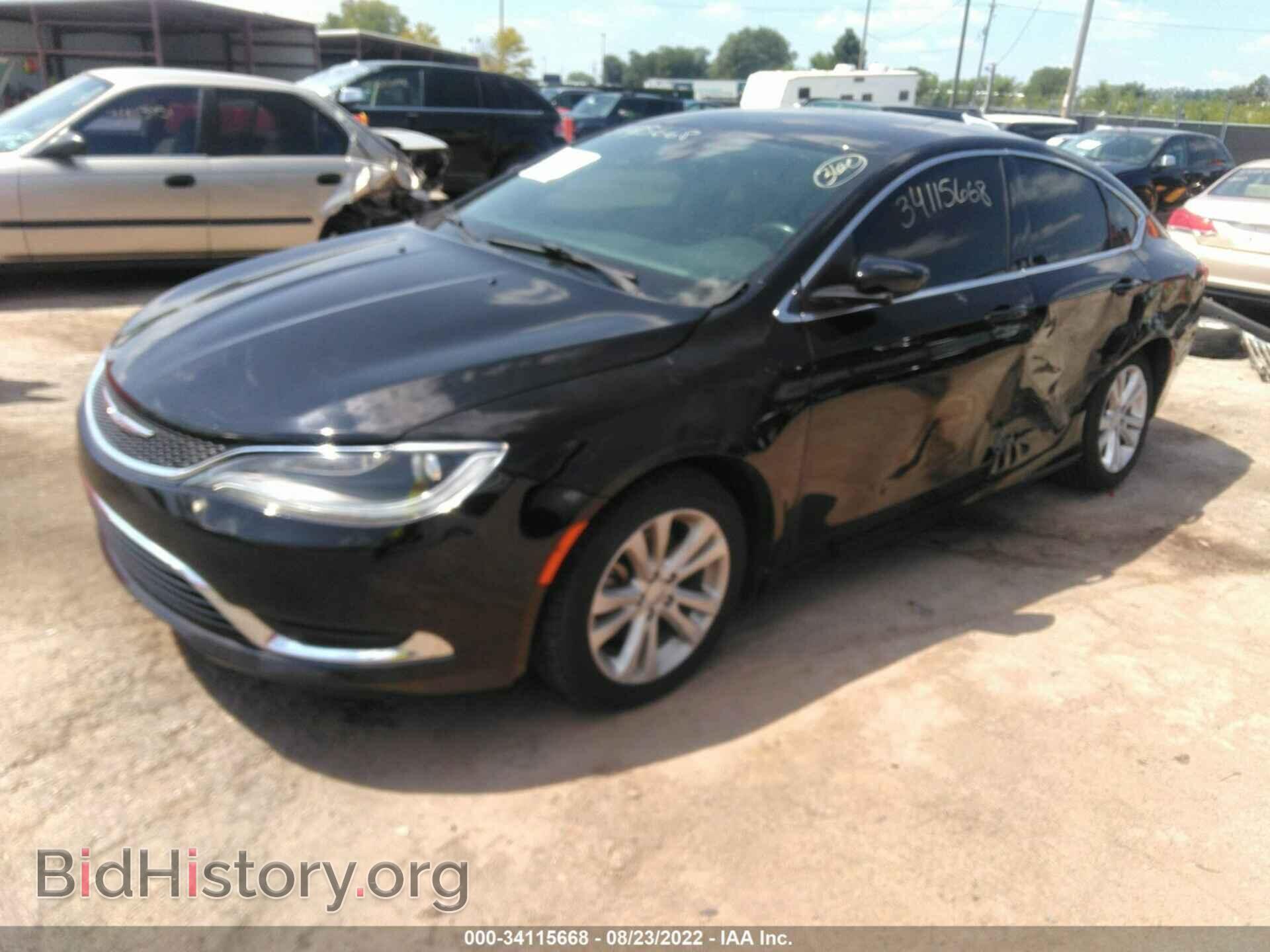 2015 CHRYSLER 200 - VIN: 1C3CCCABXFN651254 - Фото 2
