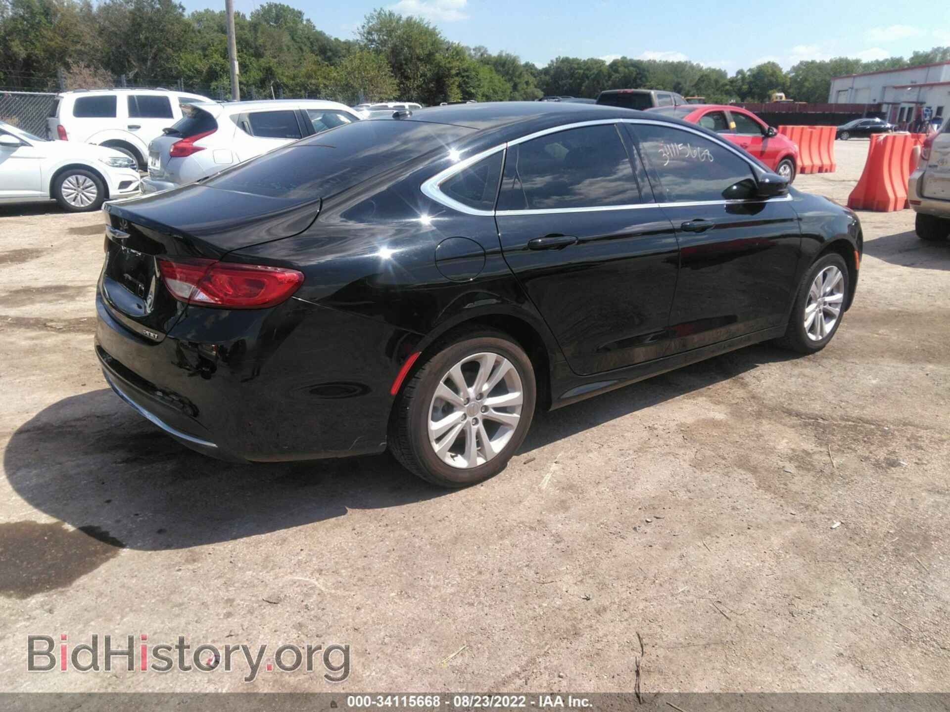 2015 CHRYSLER 200 - VIN: 1C3CCCABXFN651254 - Фото 4