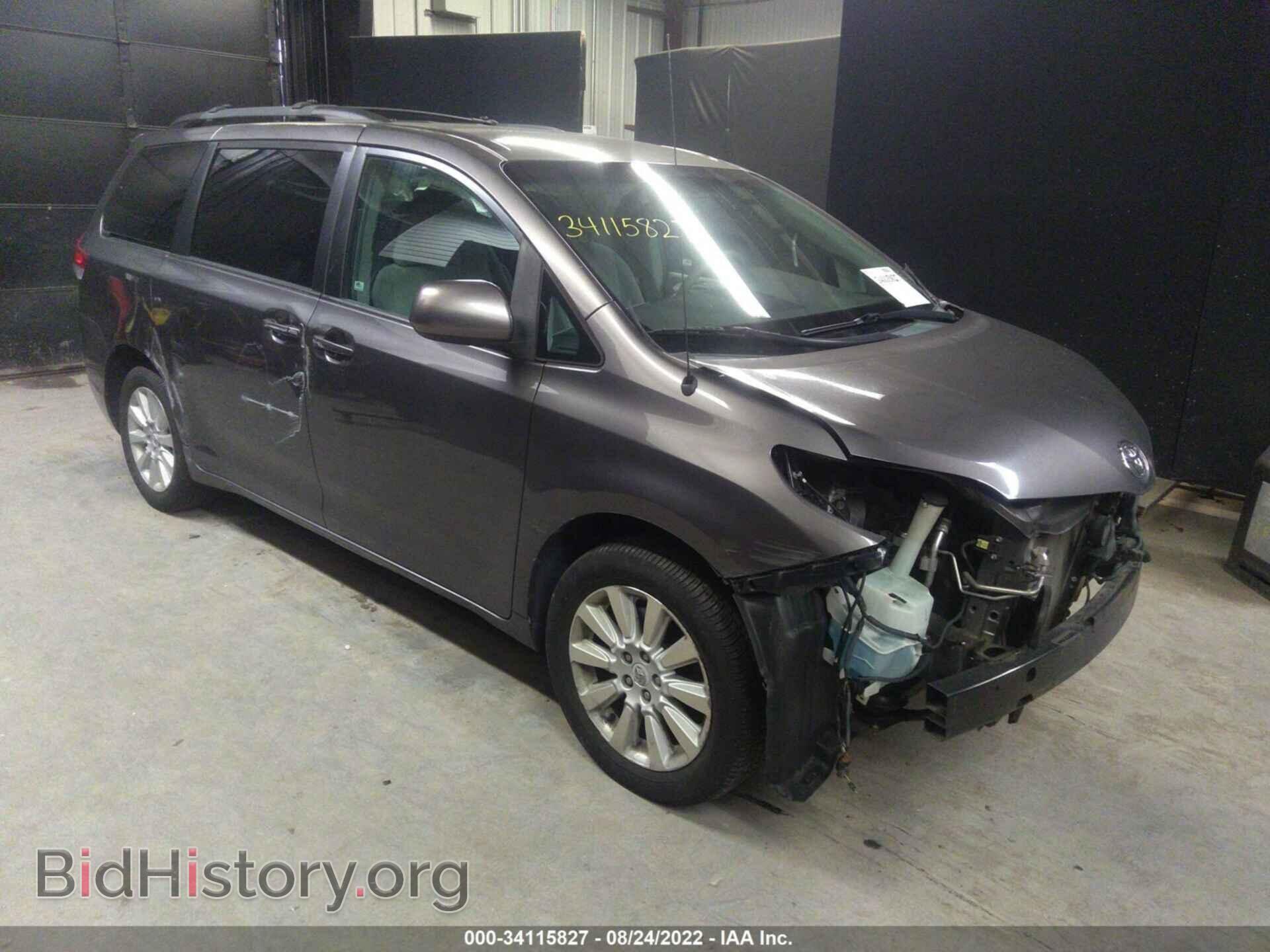 Photo 5TDJK3DC0CS046417 - TOYOTA SIENNA 2012