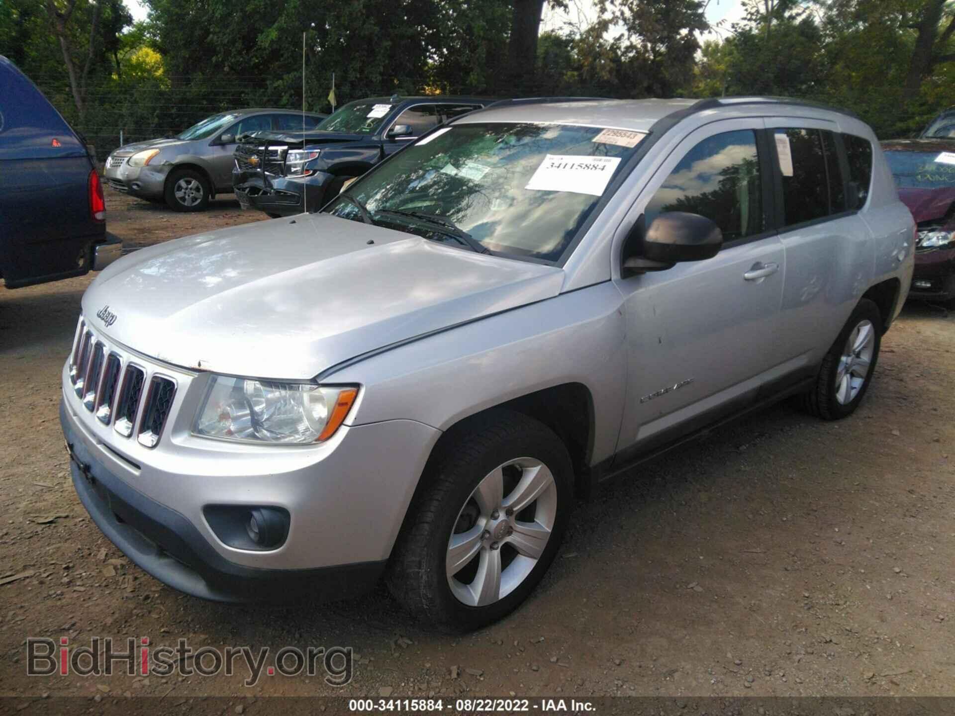 2011 JEEP COMPASS - VIN: 1J4NF1FB2BD148479 - Фото 2
