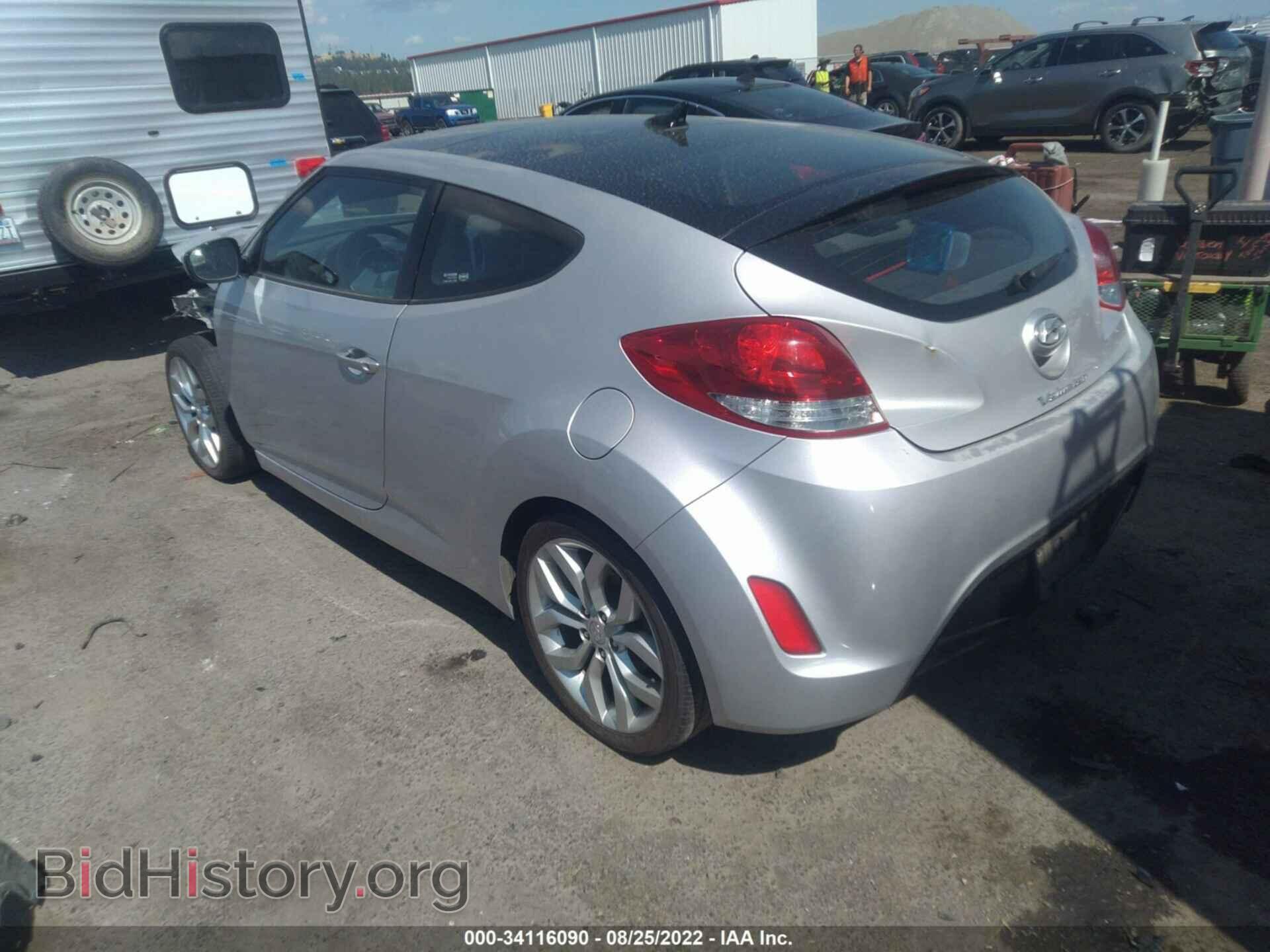2012 HYUNDAI VELOSTER - VIN: KMHTC6AD5CU055674 - Фото 3