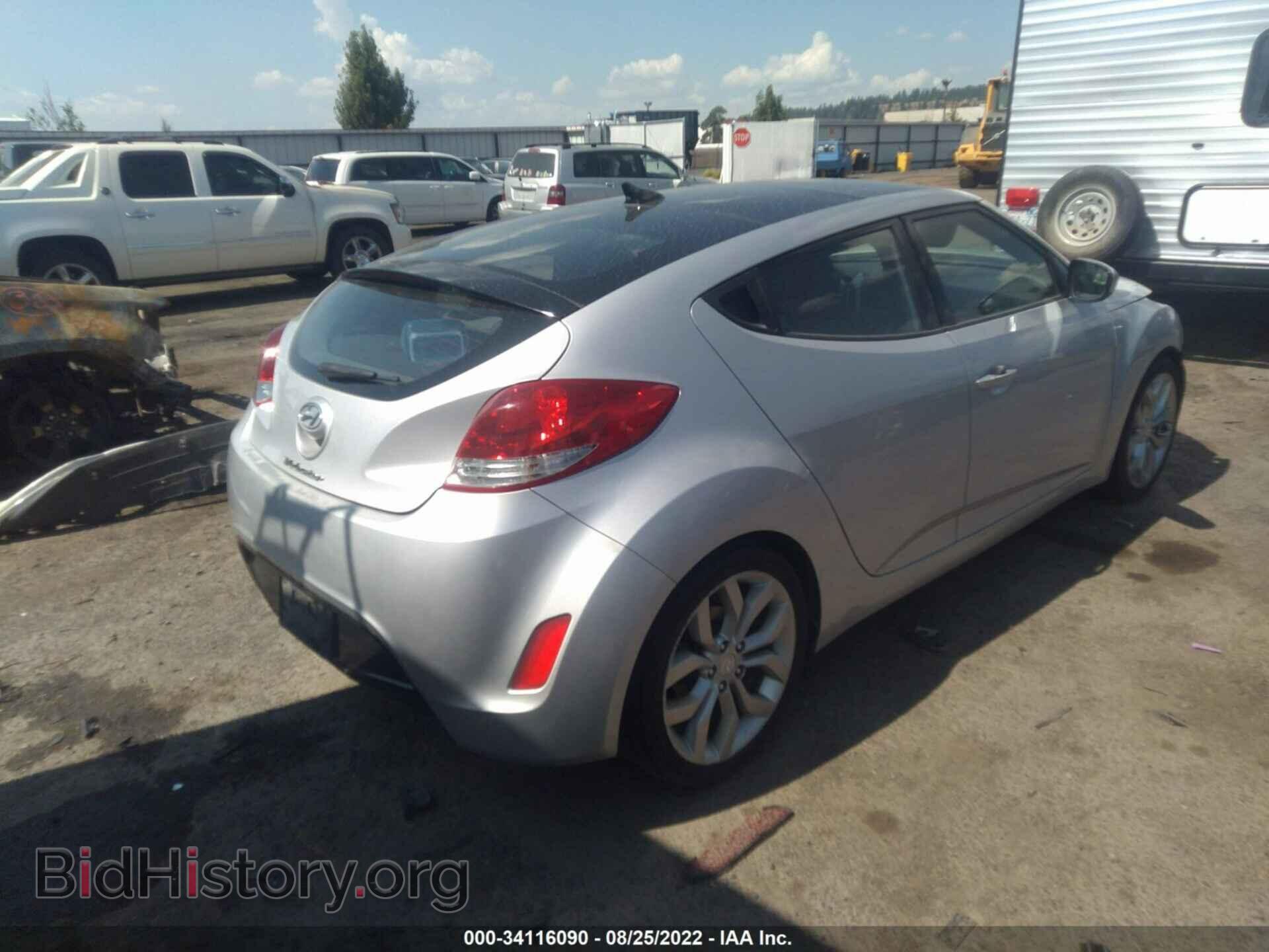 2012 HYUNDAI VELOSTER - VIN: KMHTC6AD5CU055674 - Фото 4