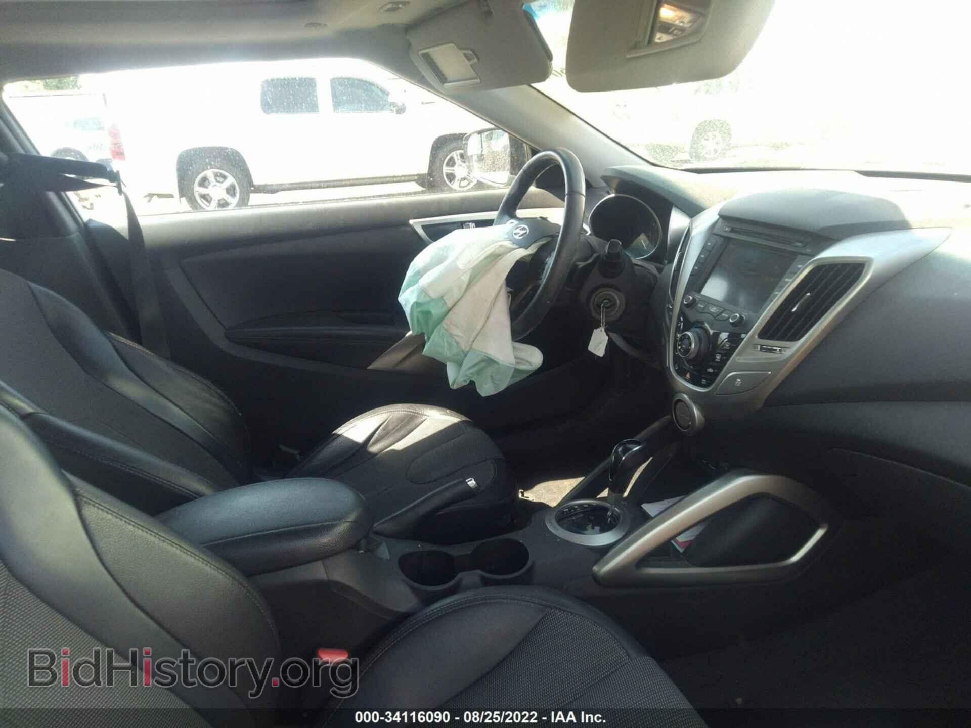 2012 HYUNDAI VELOSTER - VIN: KMHTC6AD5CU055674 - Фото 5