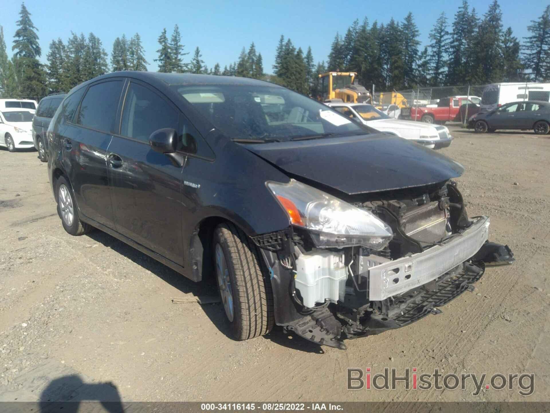 Photo JTDZN3EU7C3061774 - TOYOTA PRIUS V 2012