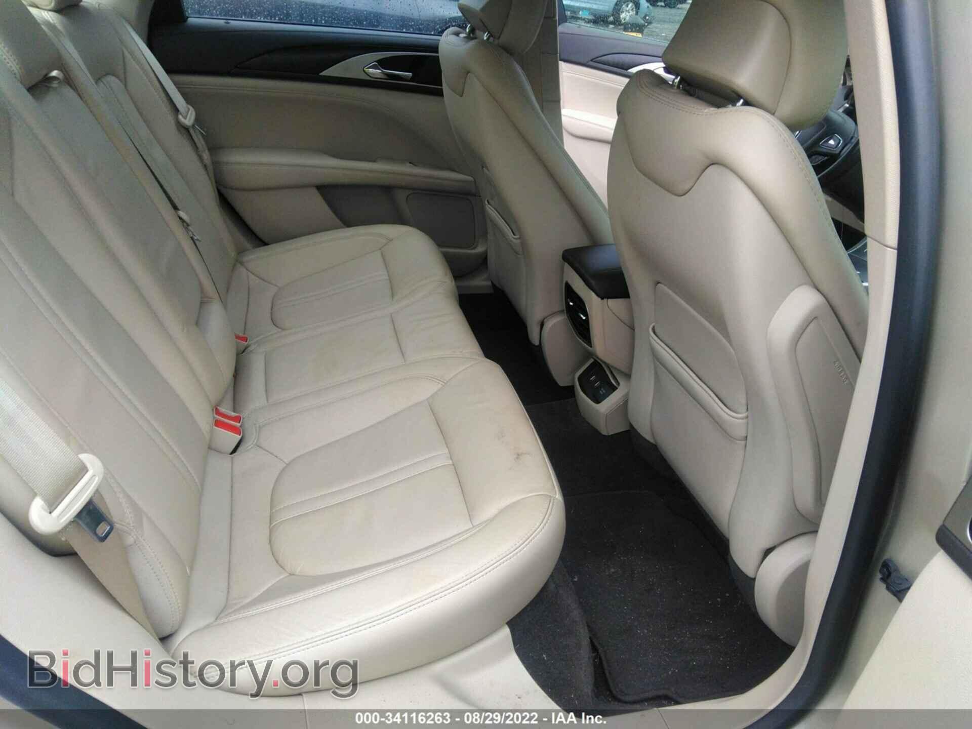 2017 LINCOLN MKZ - VIN: 3LN6L5C99HR651210 - Фото 8