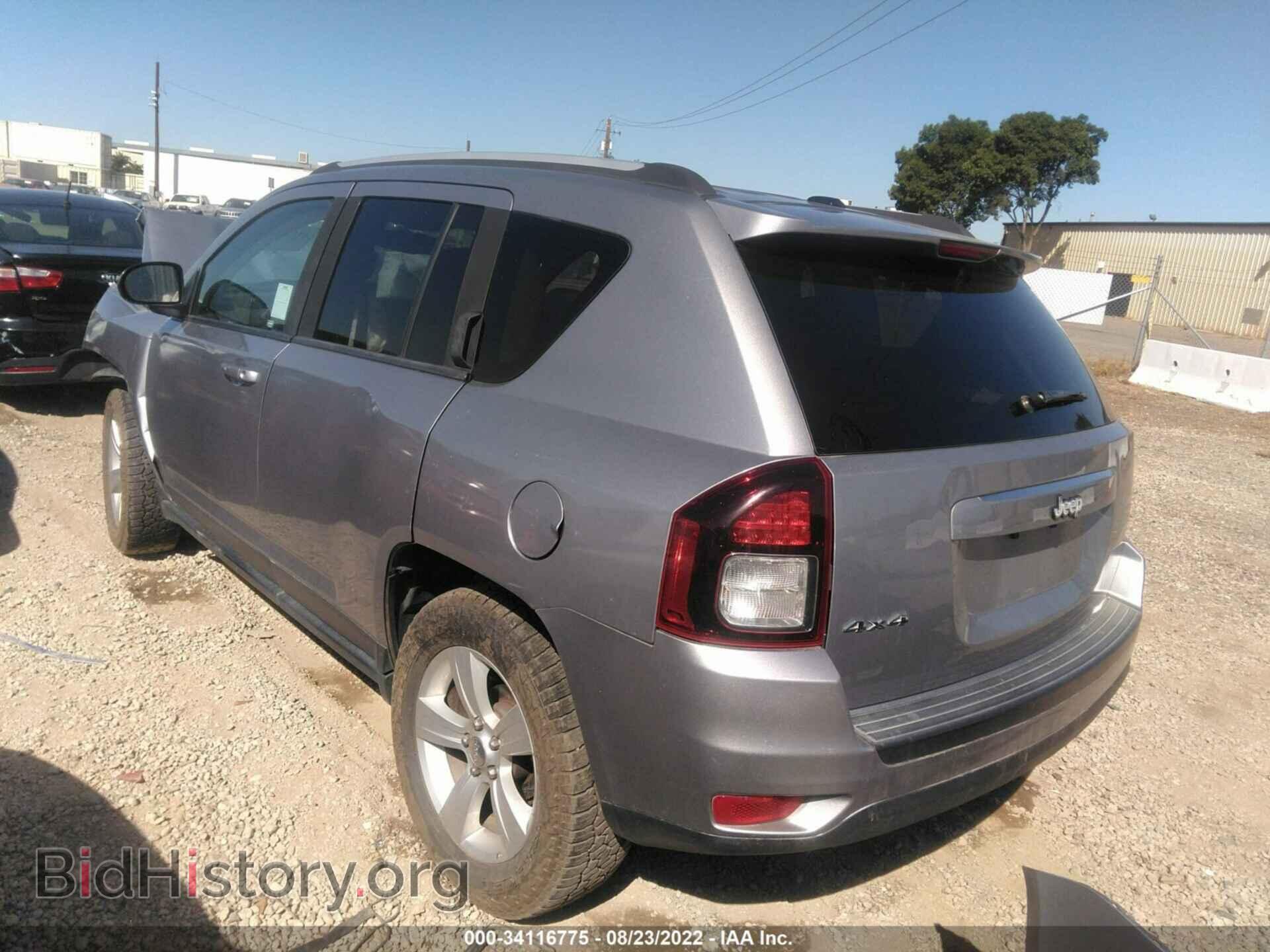 2016 JEEP COMPASS - VIN: 1C4NJDBB0GD520582 - Фото 3