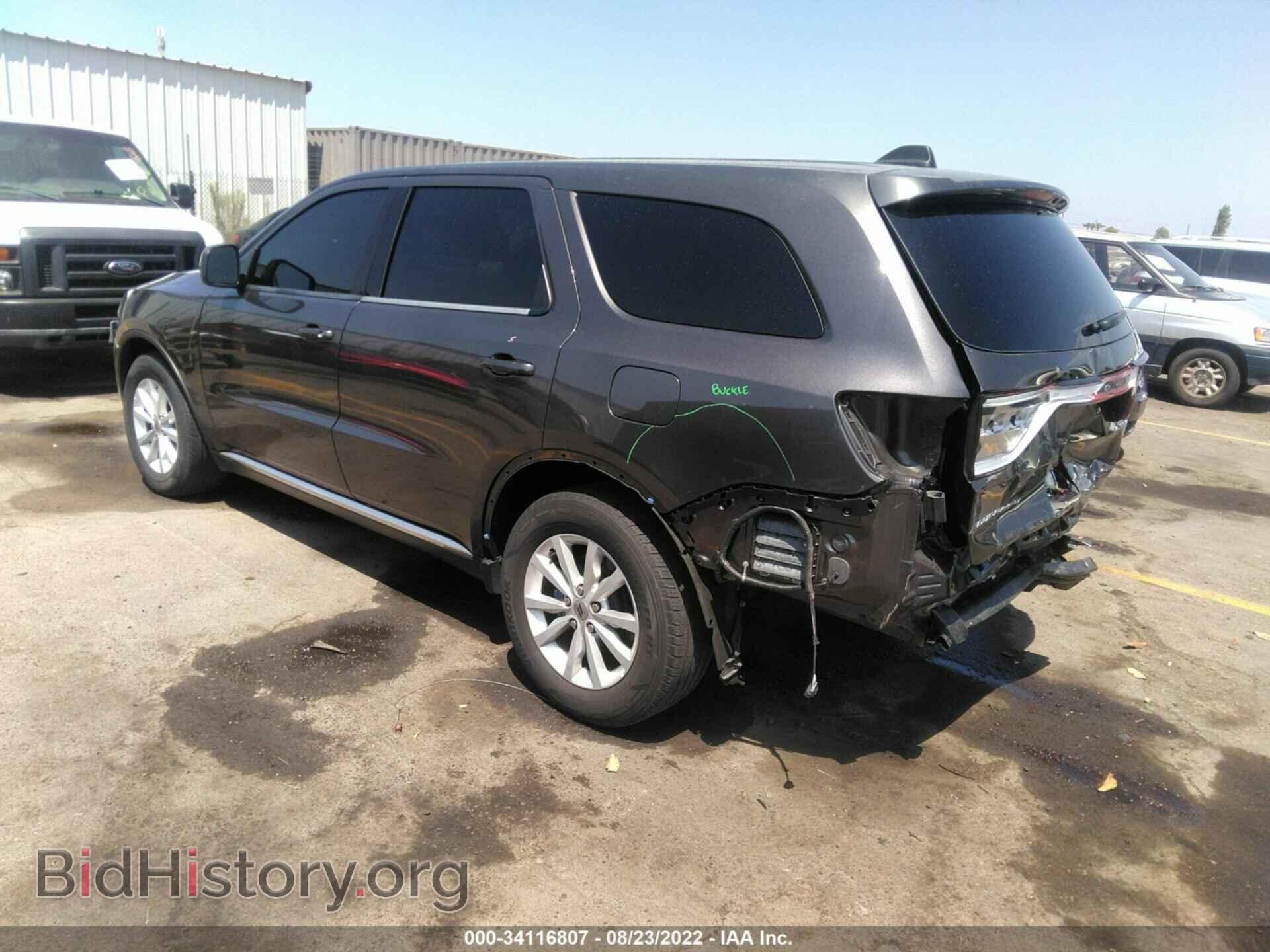 2020 DODGE DURANGO - VIN: 1C4RDHAG9LC223548 - Photo 3