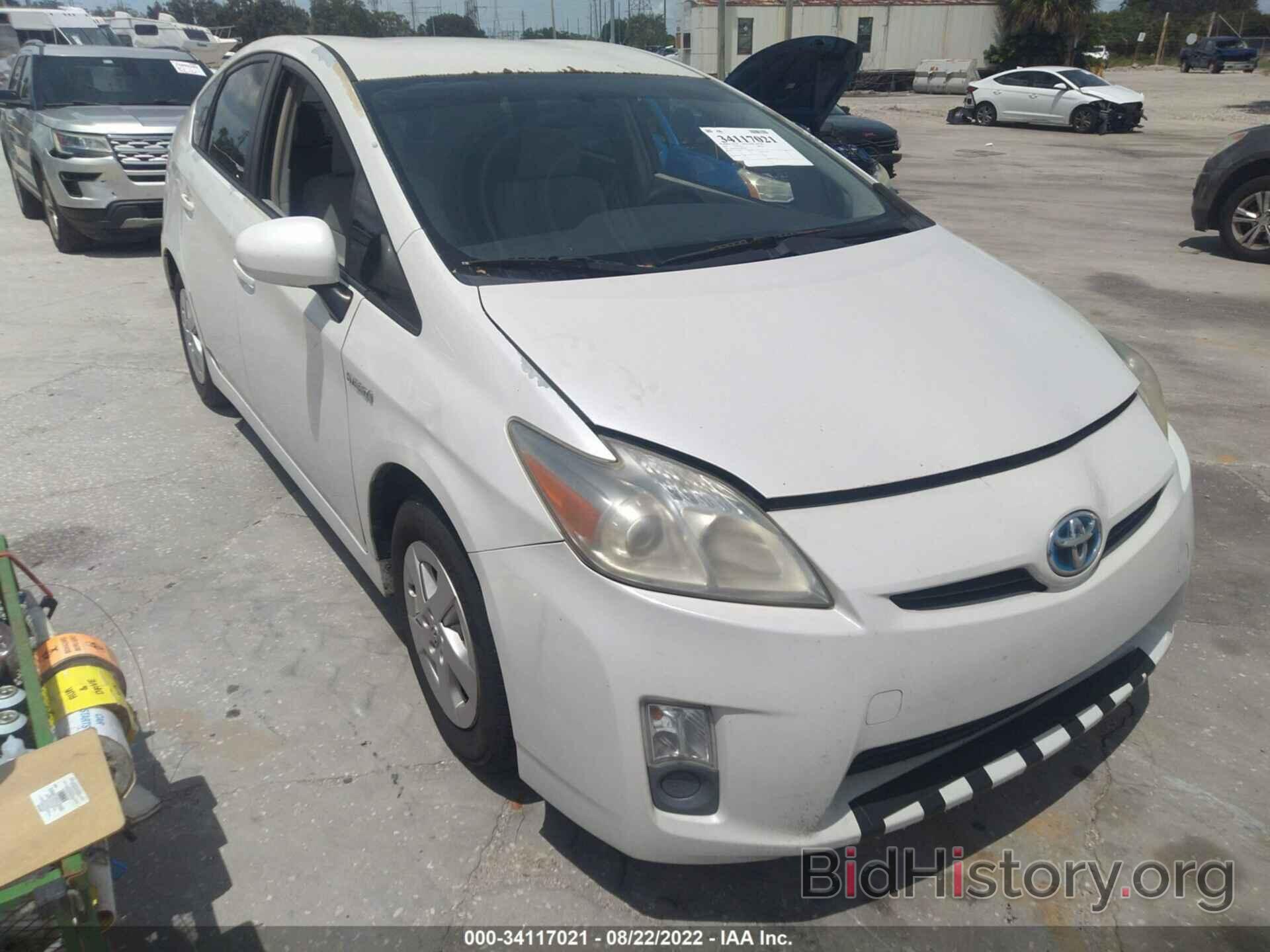 Photo JTDKN3DUXA0025109 - TOYOTA PRIUS 2010