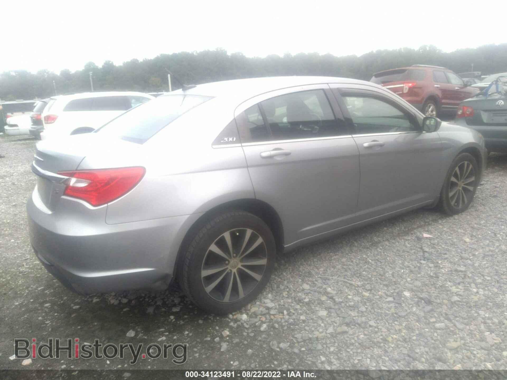 2013 CHRYSLER 200 - VIN: 1C3CCBBBXDN699892 - Фото 4