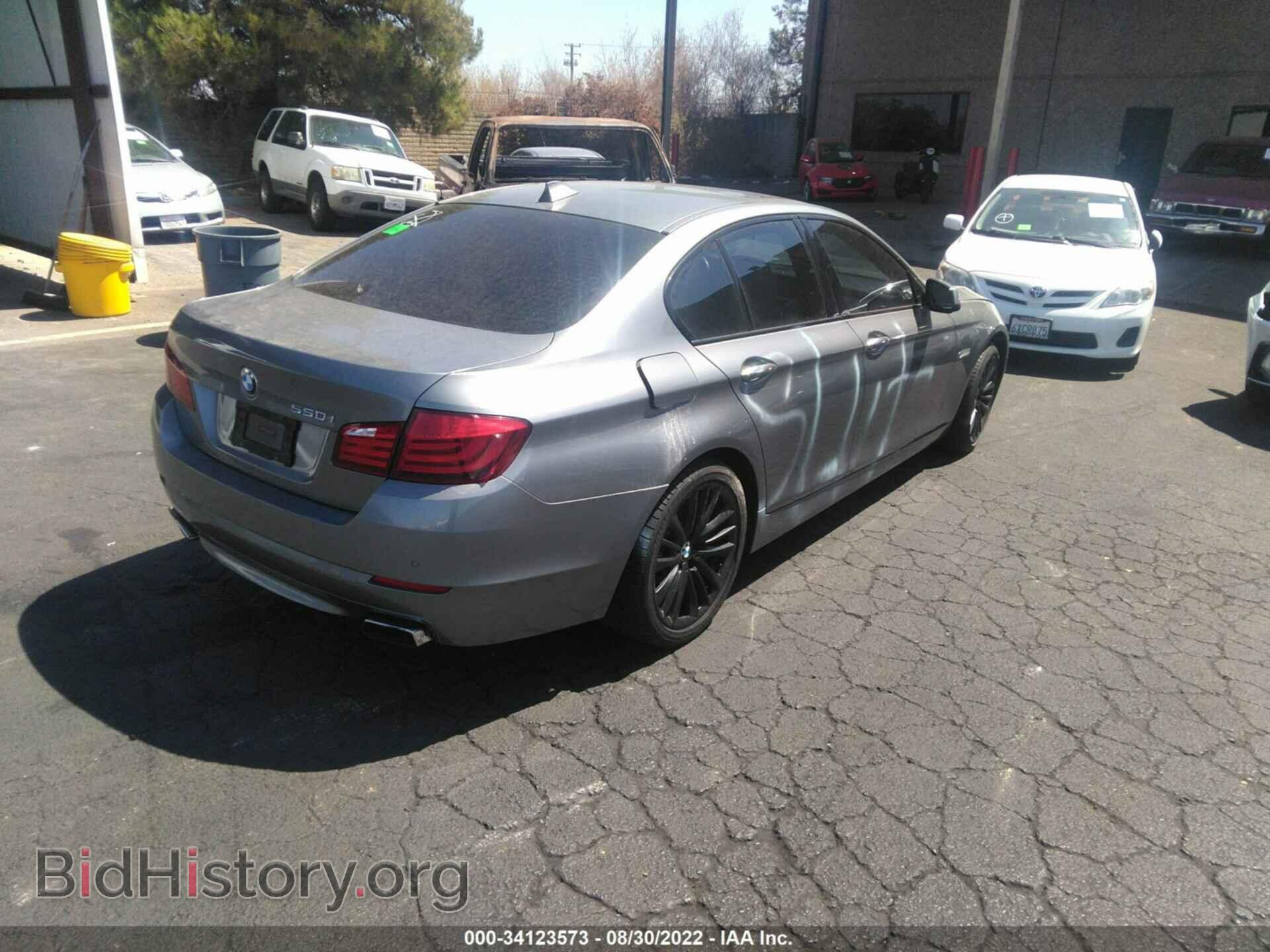 2012 BMW 5 SERIES - VIN: WBAFR9C56CDV59011 - Фото 4