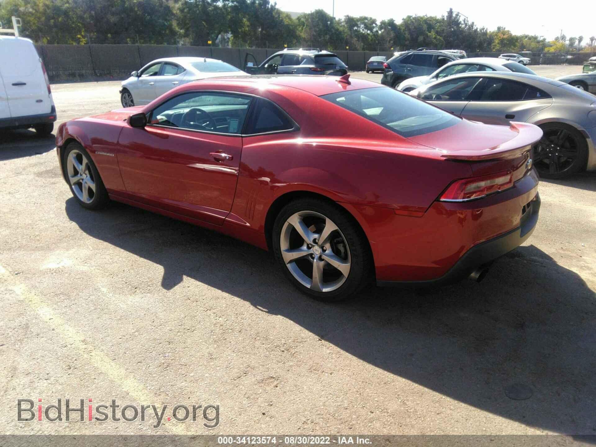 2014 CHEVROLET CAMARO - VIN: 2G1FB1E34E9225119 - Фото 3