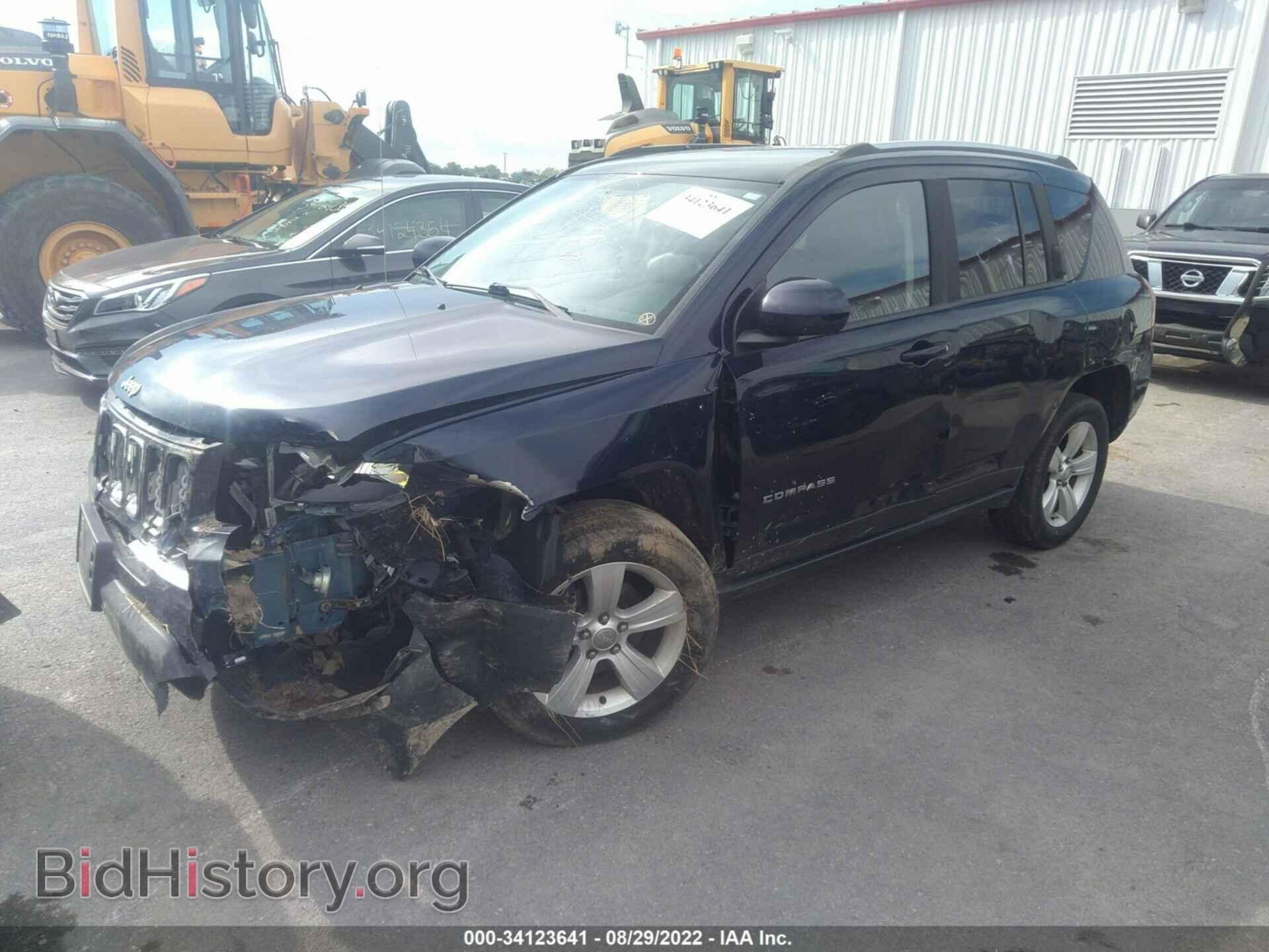 2016 JEEP COMPASS - VIN: 1C4NJDEB0GD662801 - Фото 2