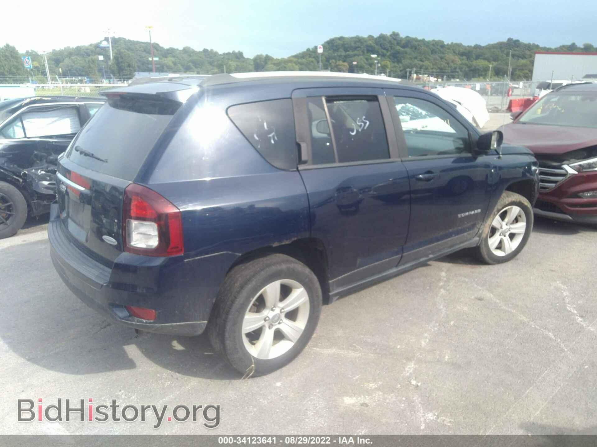 2016 JEEP COMPASS - VIN: 1C4NJDEB0GD662801 - Фото 4