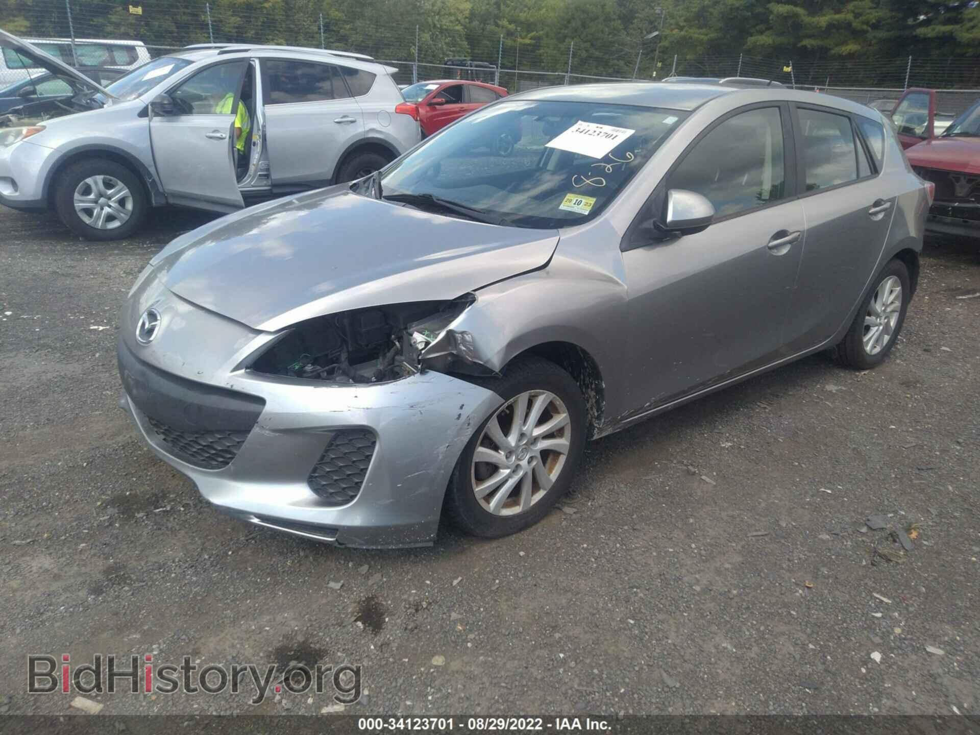 2012 MAZDA MAZDA3 - VIN: JM1BL1L86C1697437 - Фото 2