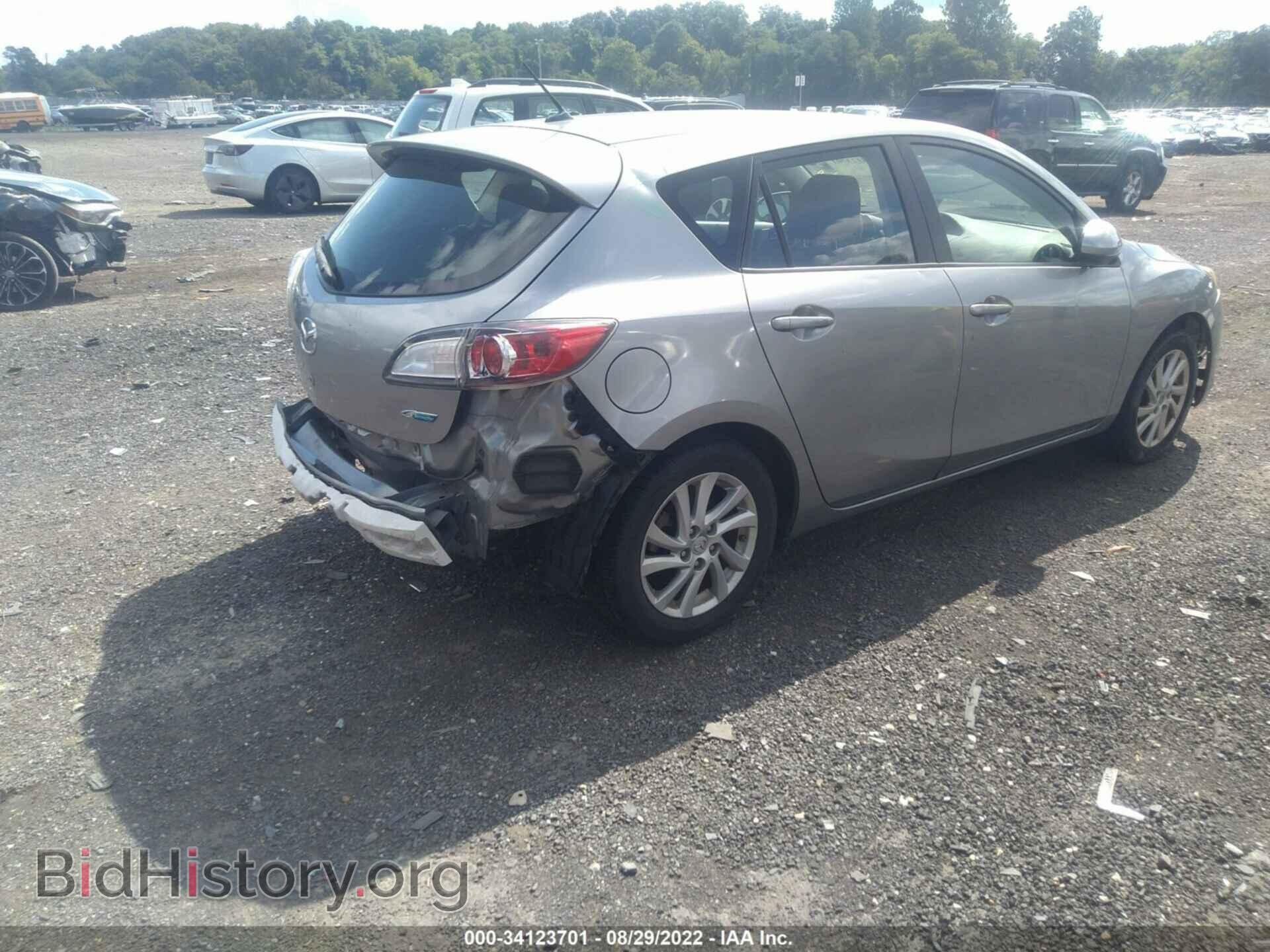 2012 MAZDA MAZDA3 - VIN: JM1BL1L86C1697437 - Фото 4