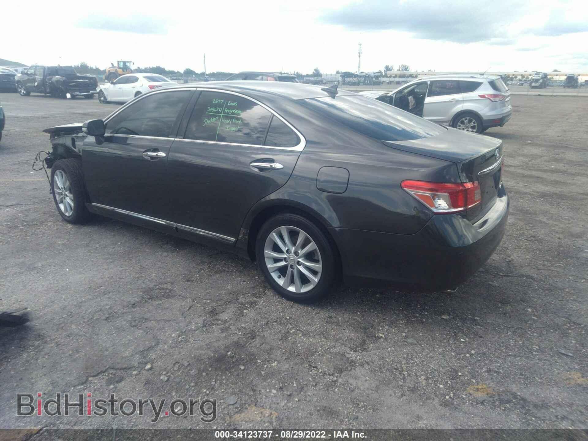 2011 LEXUS ES 350 - VIN: JTHBK1EG4B2454935 - Фото 3