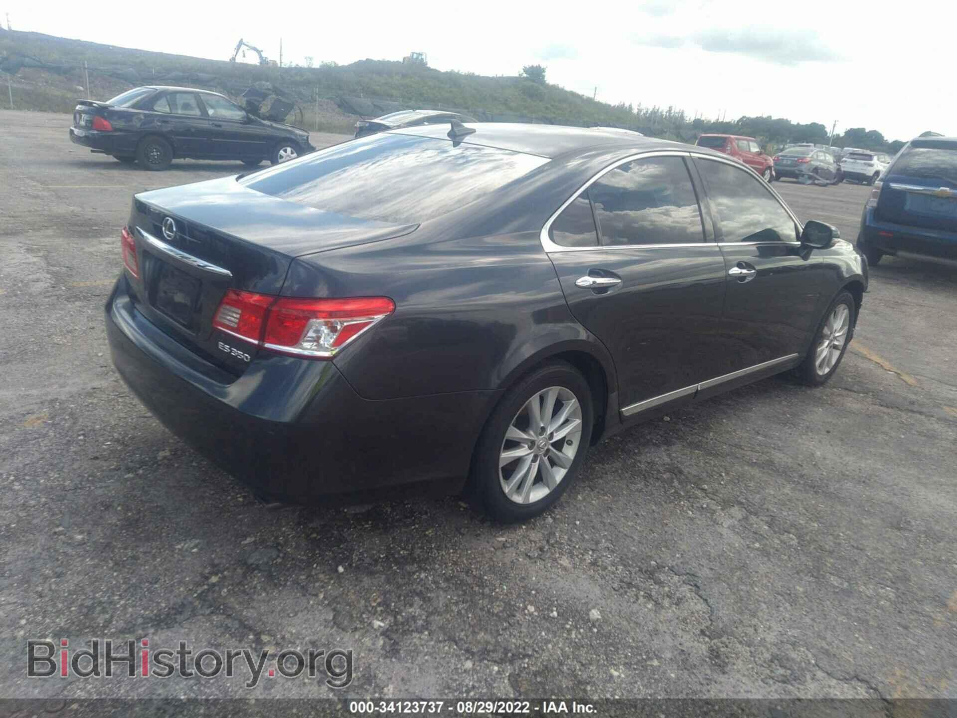 2011 LEXUS ES 350 - VIN: JTHBK1EG4B2454935 - Фото 4