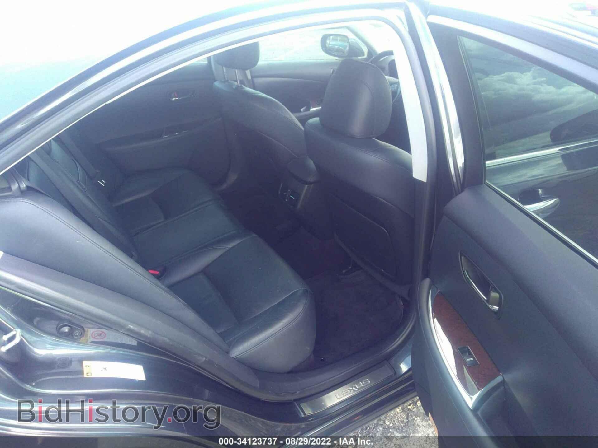 2011 LEXUS ES 350 - VIN: JTHBK1EG4B2454935 - Фото 8