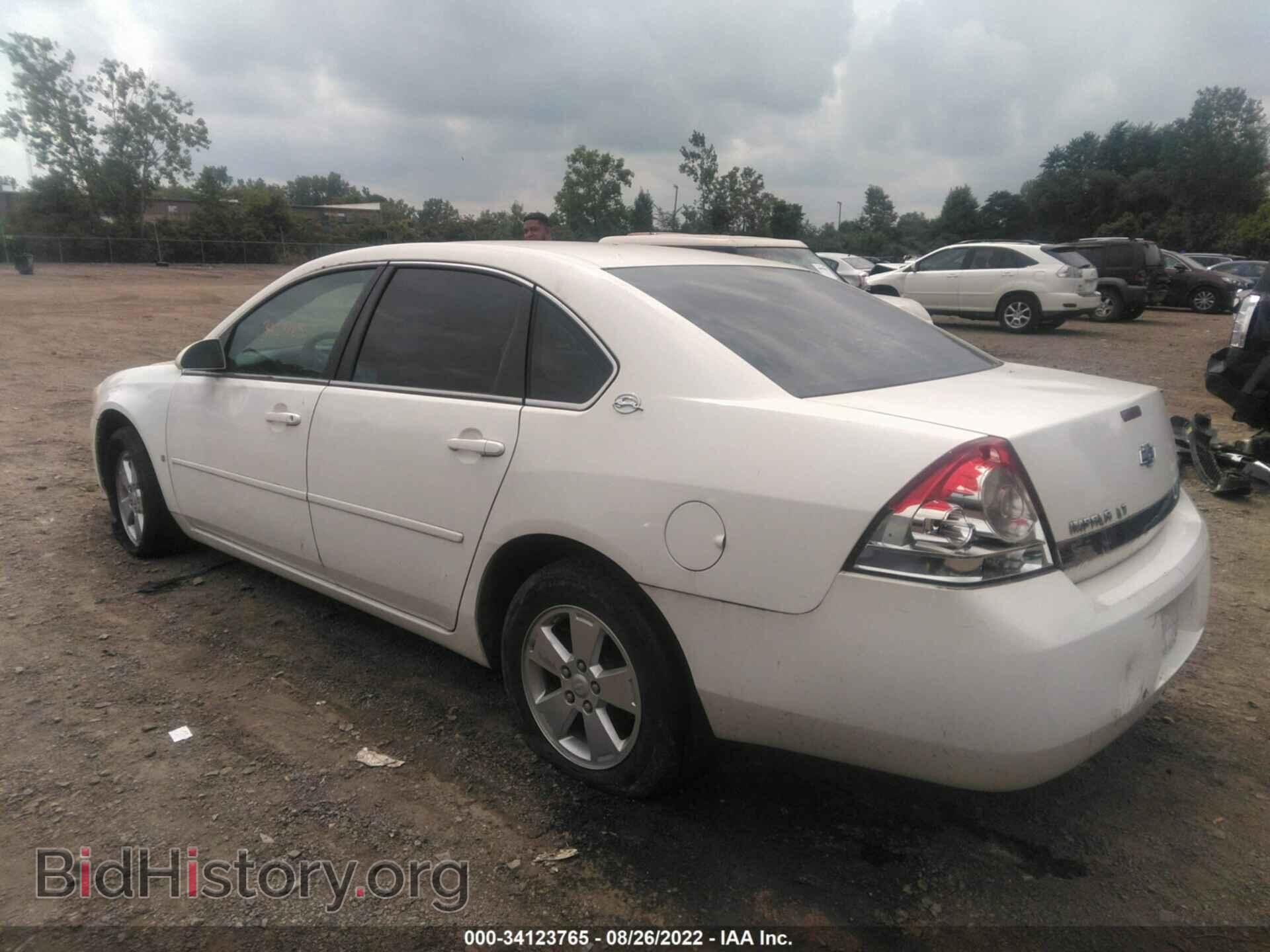 2007 CHEVROLET IMPALA - VIN: 2G1WT58K879154095 - Фото 3
