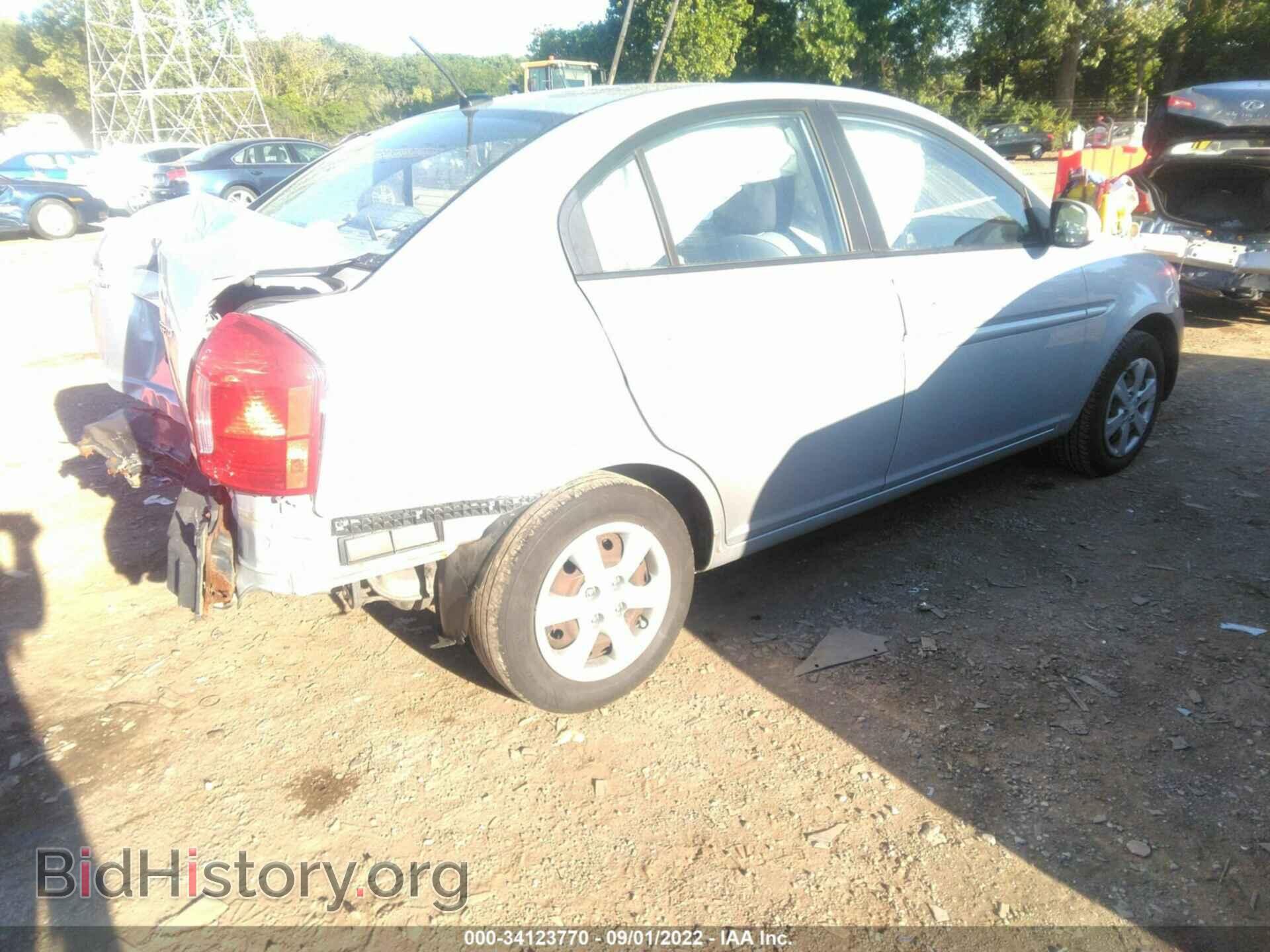 2010 HYUNDAI ACCENT - VIN: KMHCN4AC3AU476358 - Фото 4