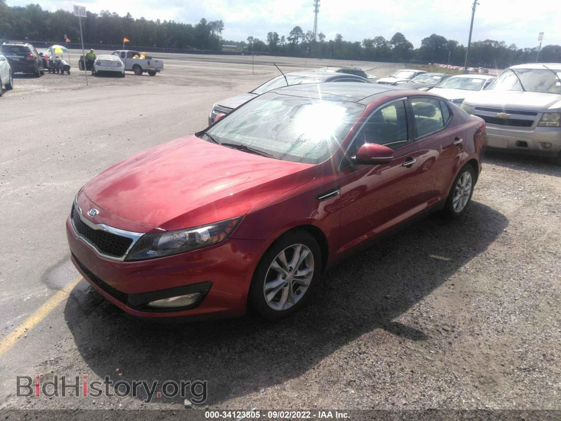 2012 KIA OPTIMA - VIN: 5XXGN4A75CG075752 - Фото 2