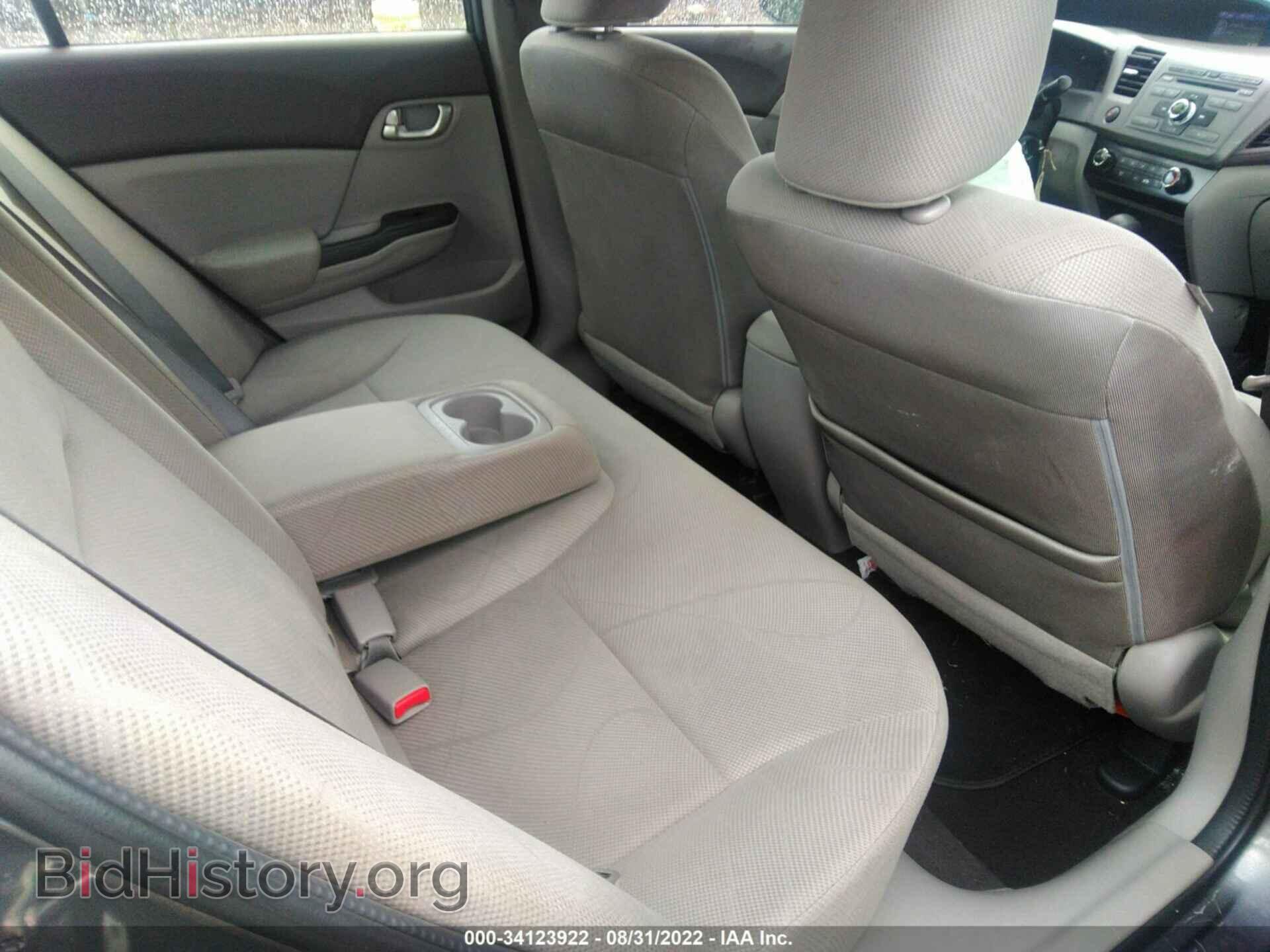 2012 HONDA CIVIC SDN - VIN: 2HGFB2F81CH601965 - Фото 8