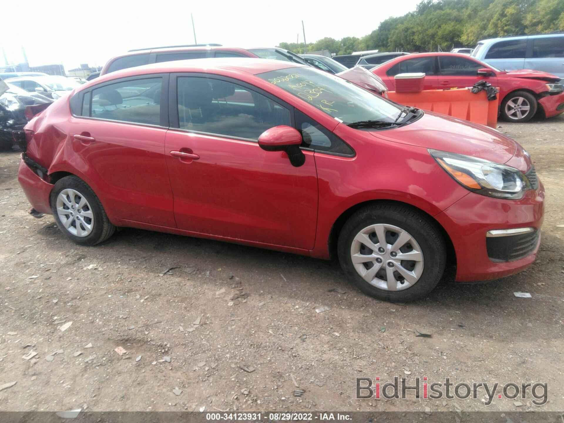 Photo KNADM4A34H6121304 - KIA RIO 2017