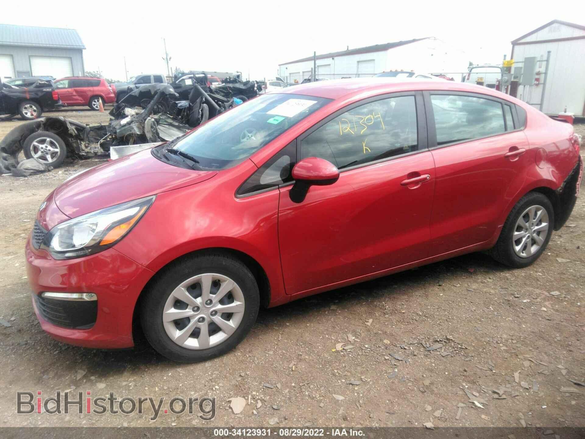 2017 KIA RIO - VIN: KNADM4A34H6121304 - Фото 2