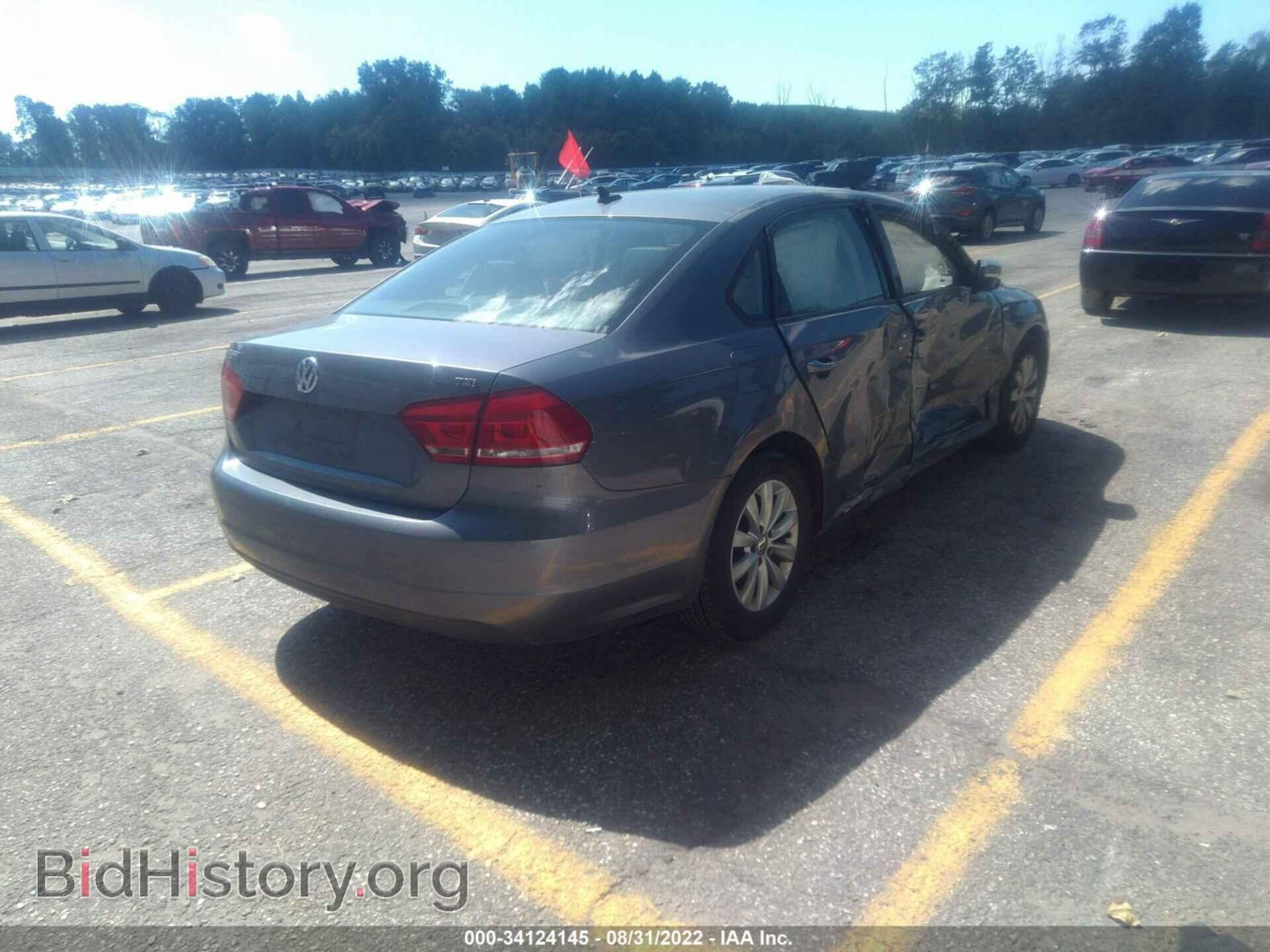 2014 VOLKSWAGEN PASSAT - VIN: 1VWAT7A36EC078041 - Фото 4