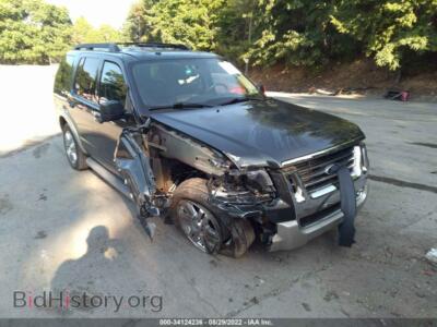 2010 Ford EXPLORER Eddie Bauer, blue — VIN 1FMEU7E81AUA19809, IAAI