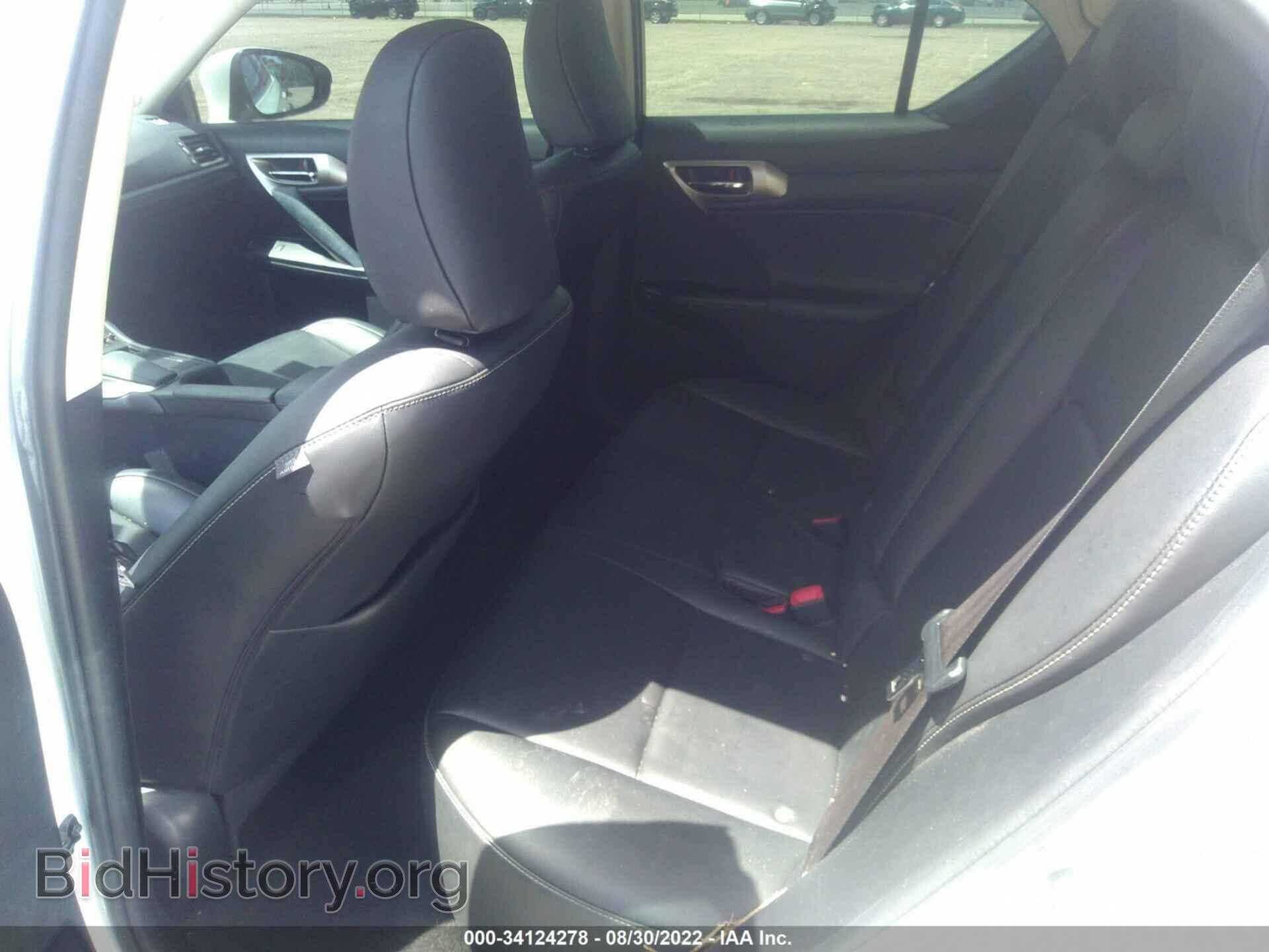 2014 LEXUS CT 200H - VIN: JTHKD5BH4E2189825 - Фото 8