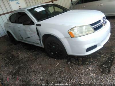 2011 Dodge AVENGER Express, белый — VIN 1B3BD4FB5BN588191, IAAI