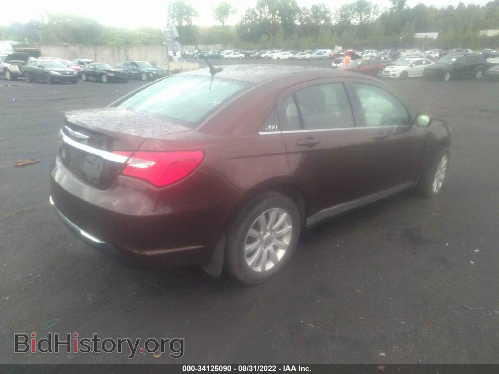 2012 CHRYSLER 200 - VIN: 1C3CCBBB1CN175884 - Фото 4
