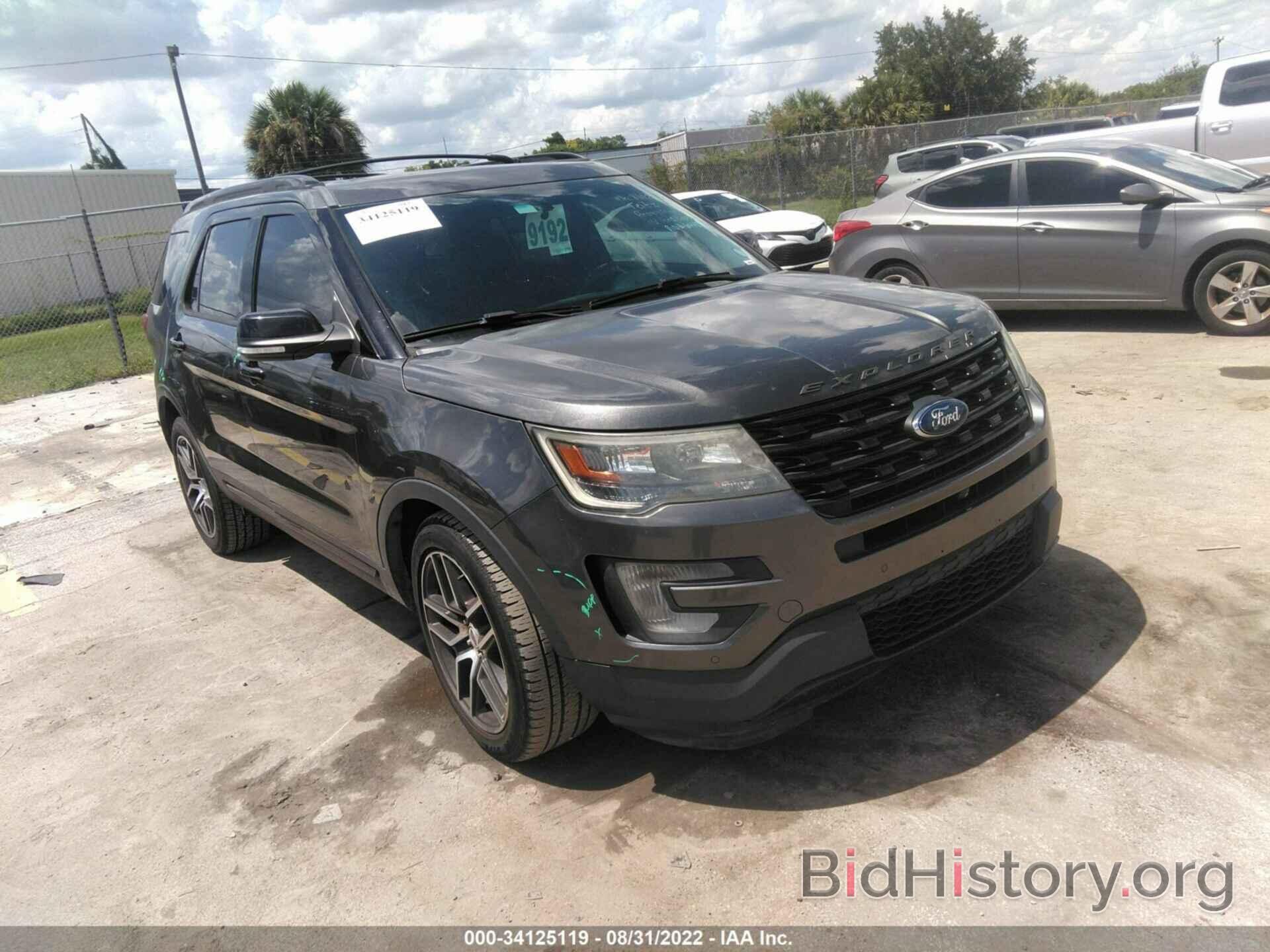 Photo 1FM5K8GT7GGD21982 - FORD EXPLORER 2016