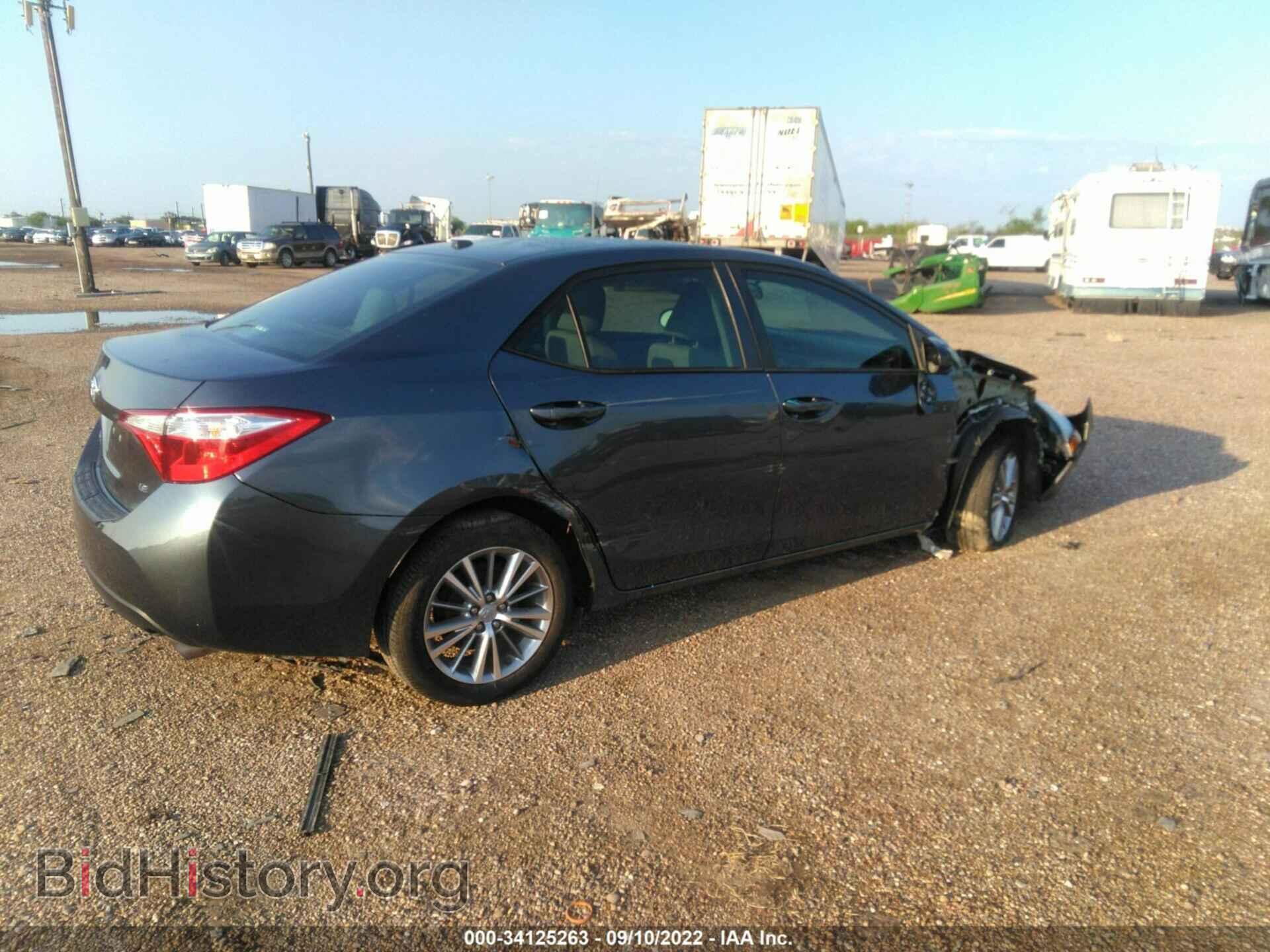 2015 TOYOTA COROLLA - VIN: 2T1BURHEXFC283197 - Фото 4