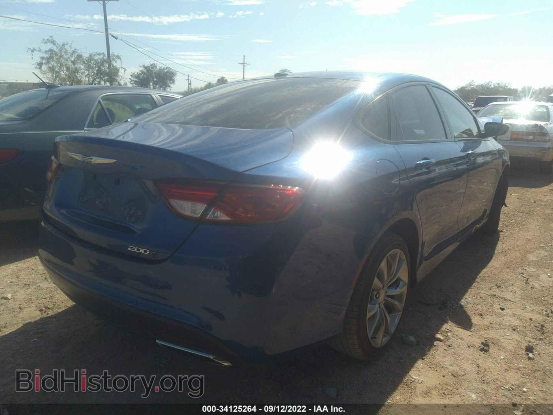 2015 CHRYSLER 200 - VIN: 1C3CCCBB2FN507907 - Фото 4