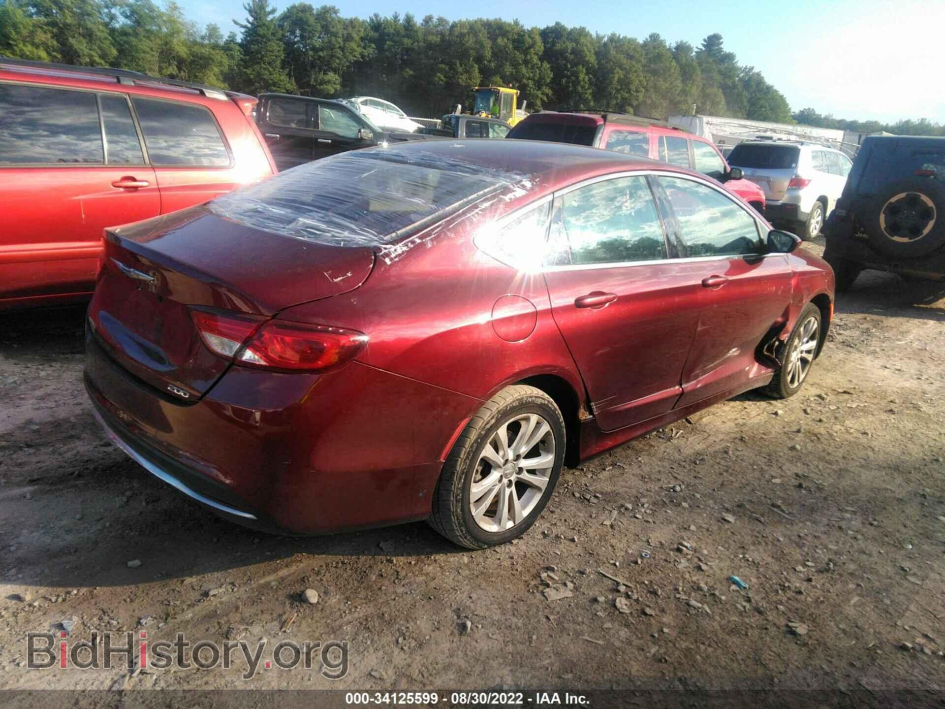 2015 CHRYSLER 200 - VIN: 1C3CCCAB6FN580229 - Фото 4