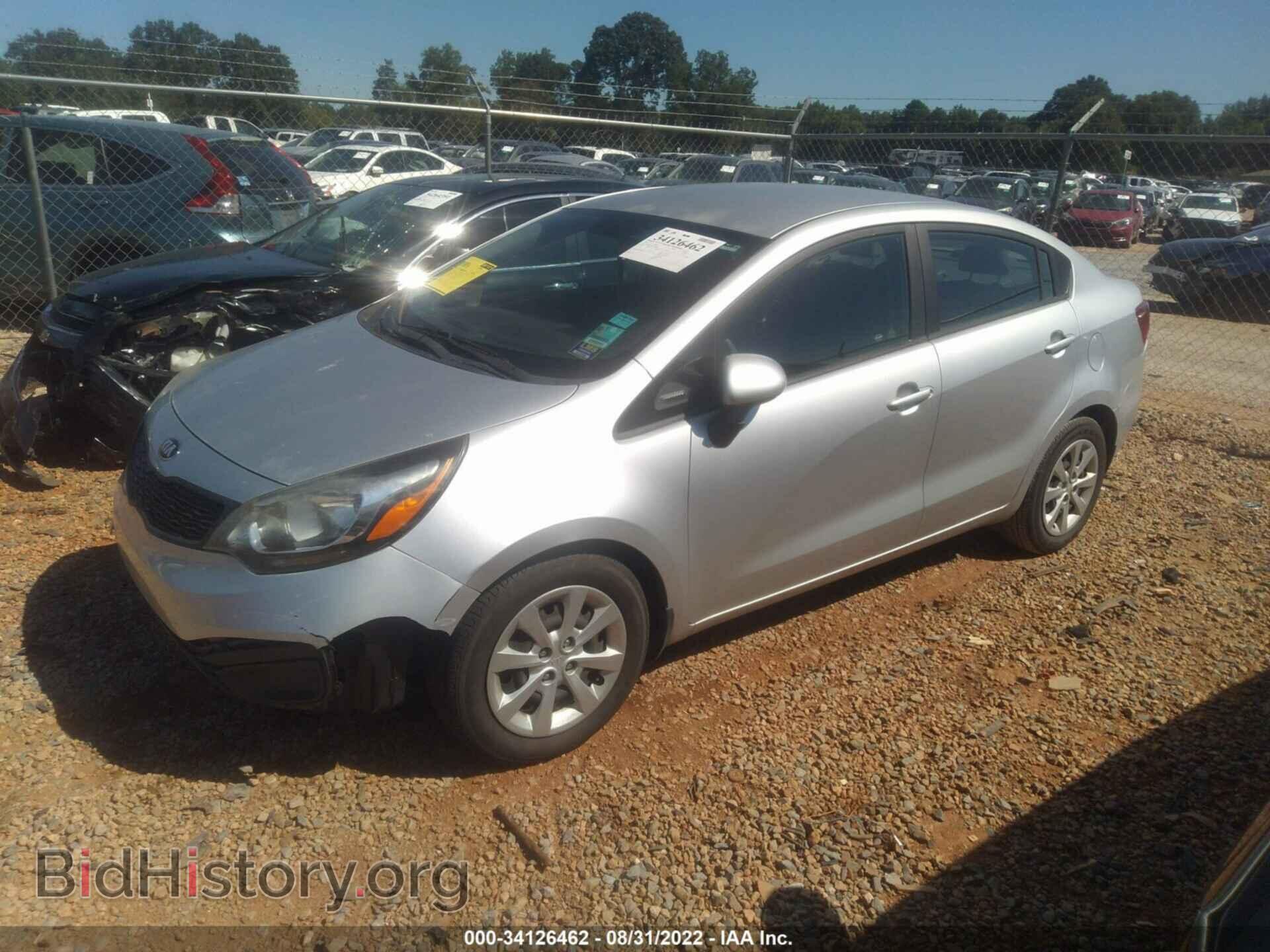 2015 KIA RIO - VIN: KNADM4A34F6468080 - Фото 2