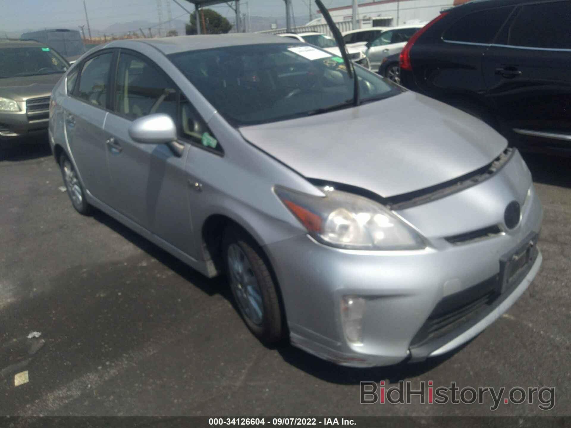 Photo JTDKN3DP3C3018613 - TOYOTA PRIUS PLUG-IN 2012