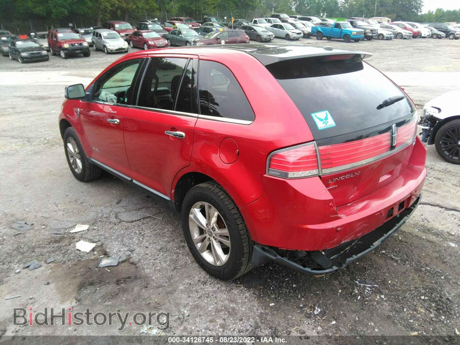 2010 LINCOLN MKX - VIN: 2LMDJ6JCXABJ02948 - Фото 3
