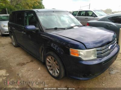 2011 Ford FLEX SEL, purple — VIN 2FMGK5CC4BBD13299, IAAI