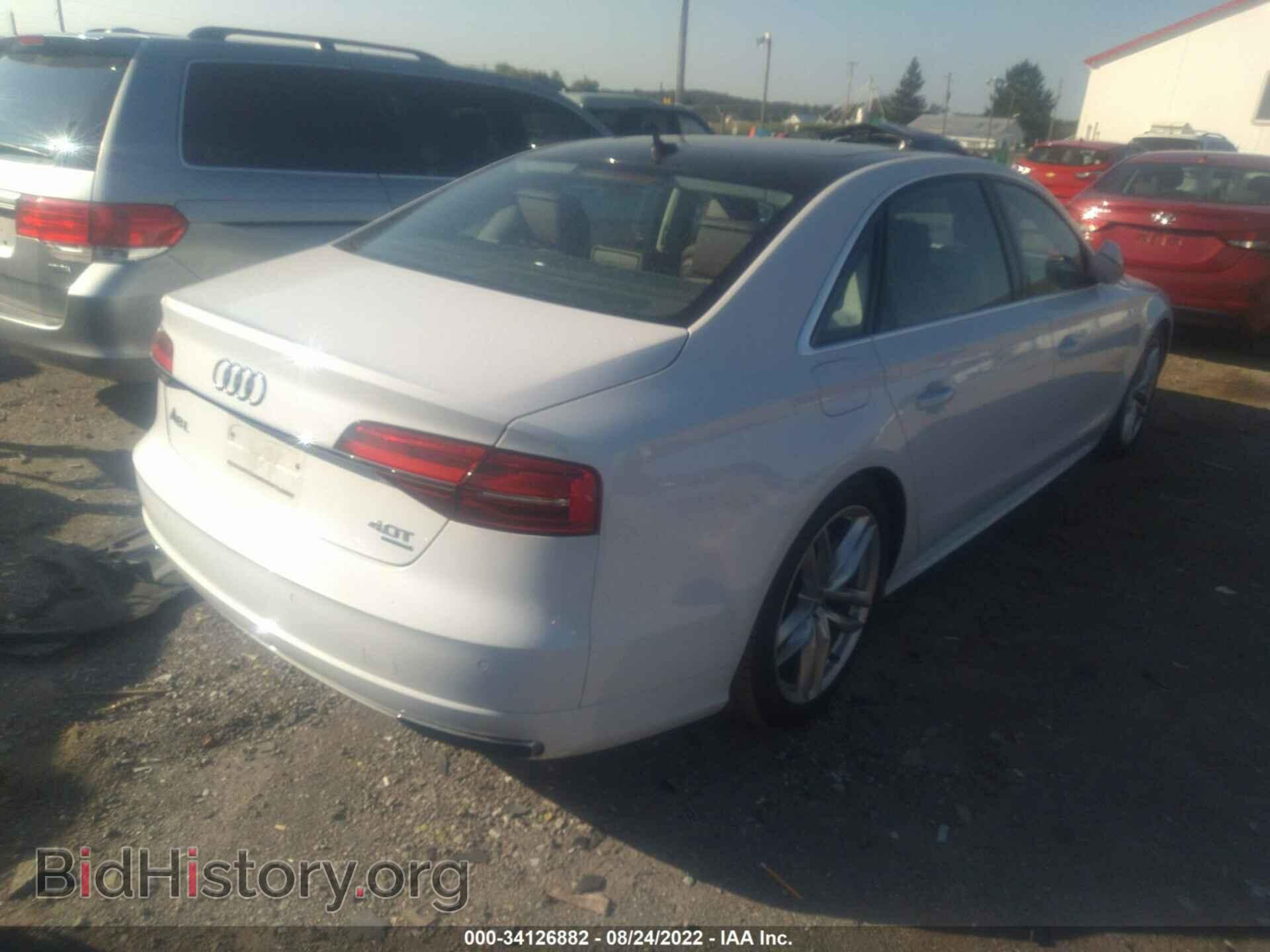 2016 AUDI A8 L - VIN: WAU43AFD7GN010401 - Фото 4