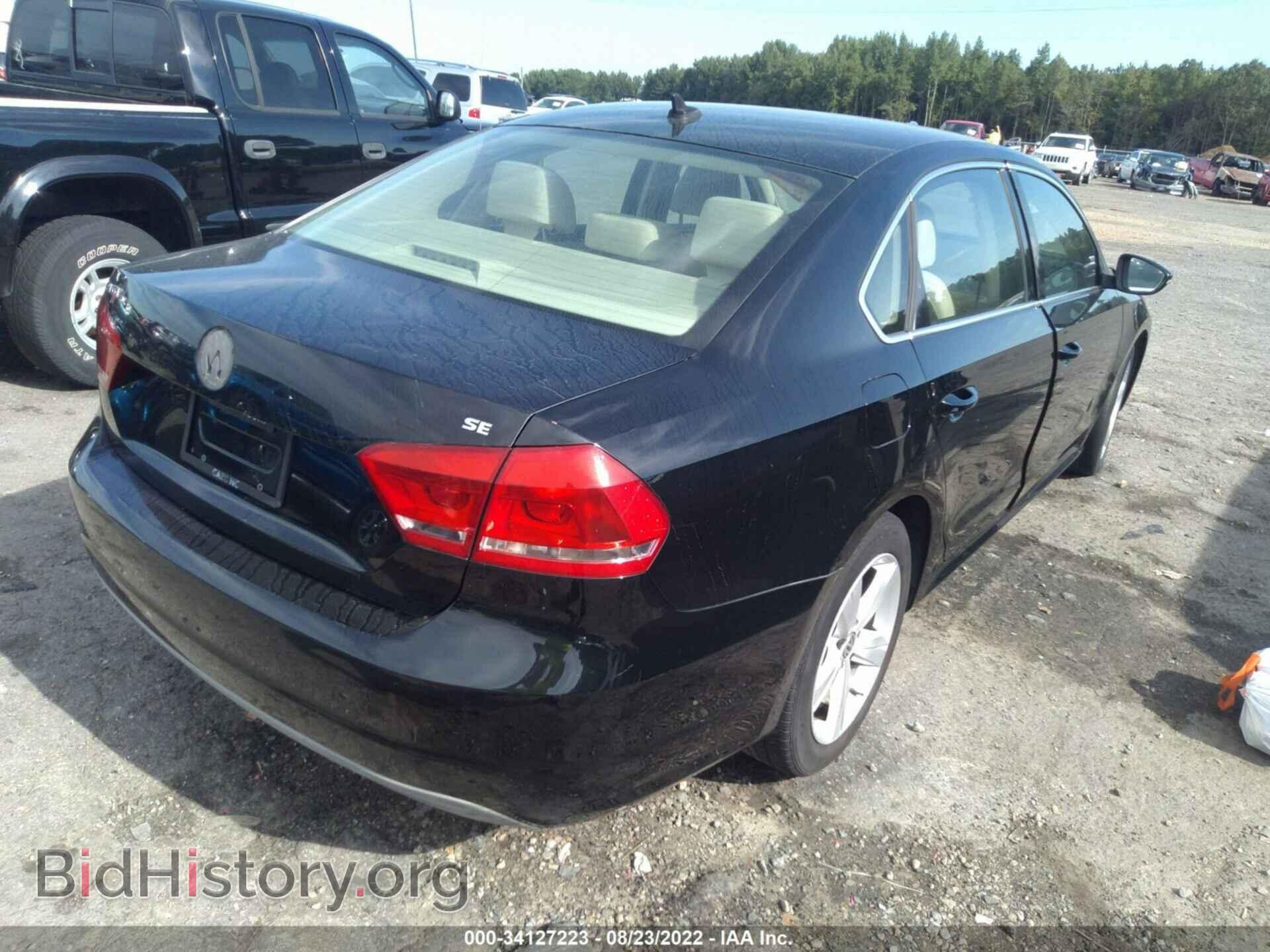 2012 VOLKSWAGEN PASSAT - VIN: 1VWBP7A39CC004375 - Фото 4