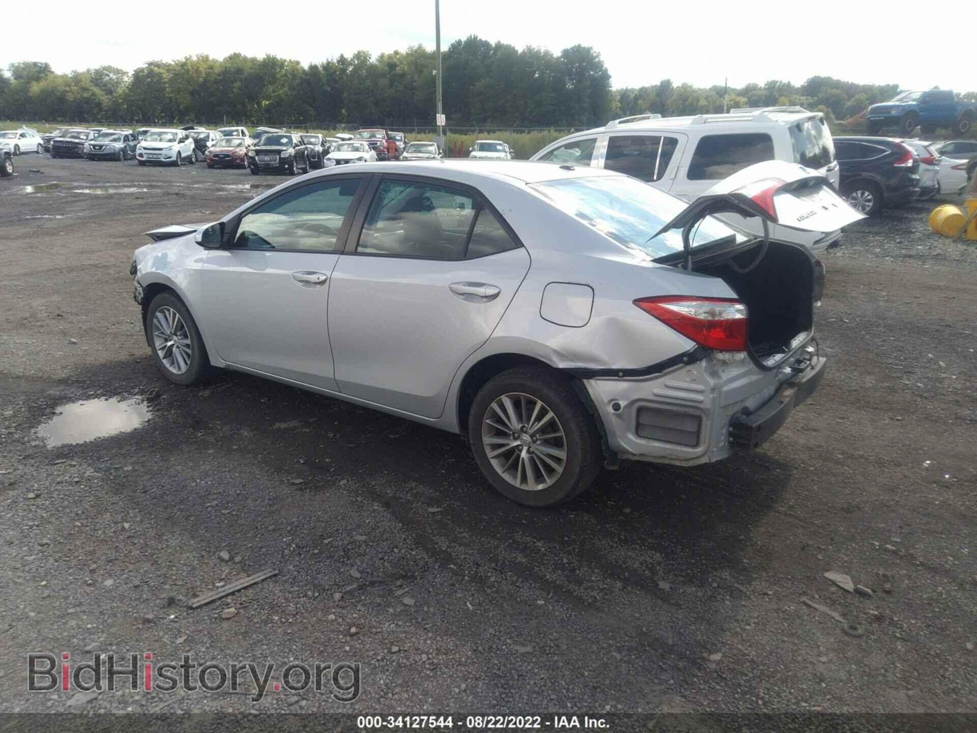2014 TOYOTA COROLLA - VIN: 2T1BURHEXEC092281 - Photo 3