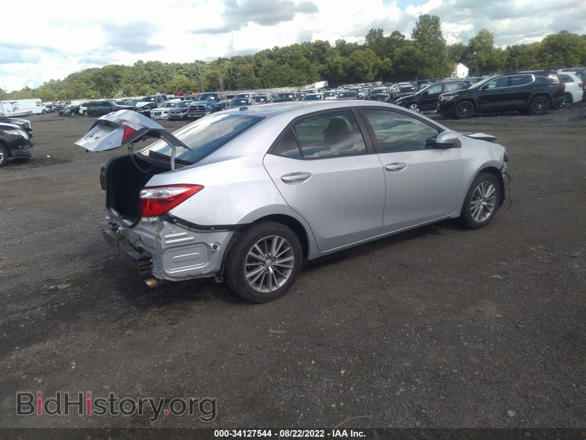 2014 TOYOTA COROLLA - VIN: 2T1BURHEXEC092281 - Photo 4