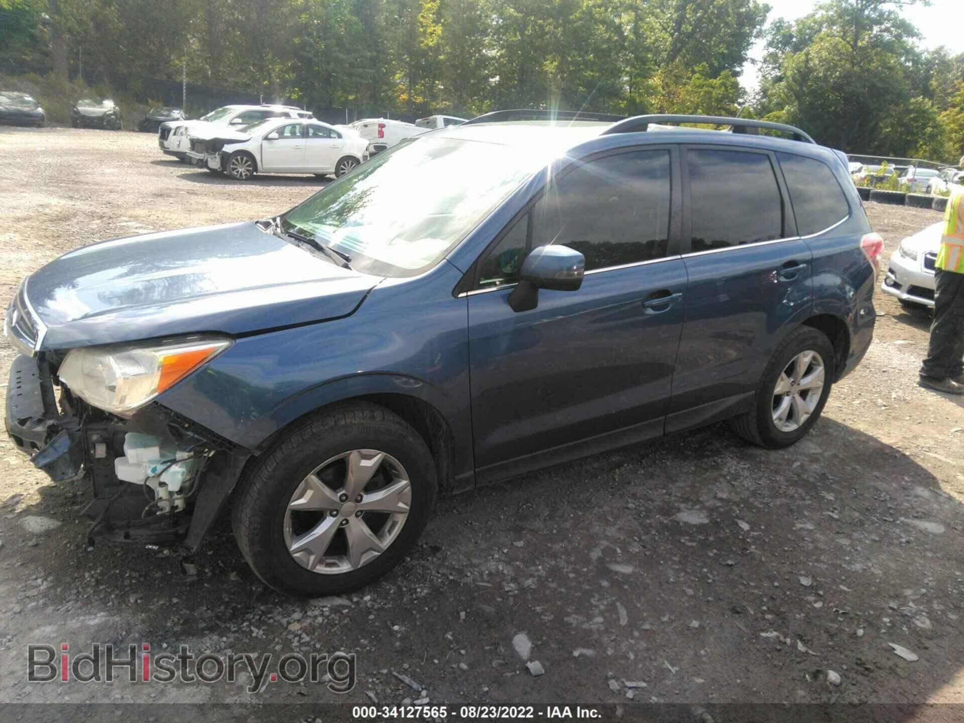 2014 SUBARU FORESTER - VIN: JF2SJAMC5EH496133 - Фото 2