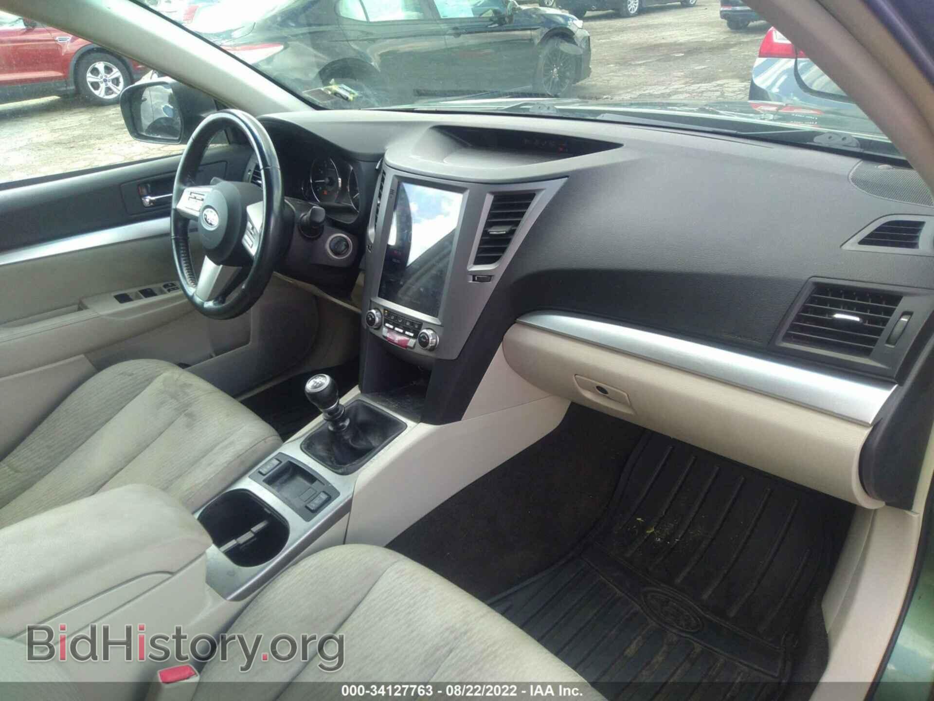 2011 SUBARU OUTBACK - VIN: 4S4BRBGC2B1408891 - Фото 5
