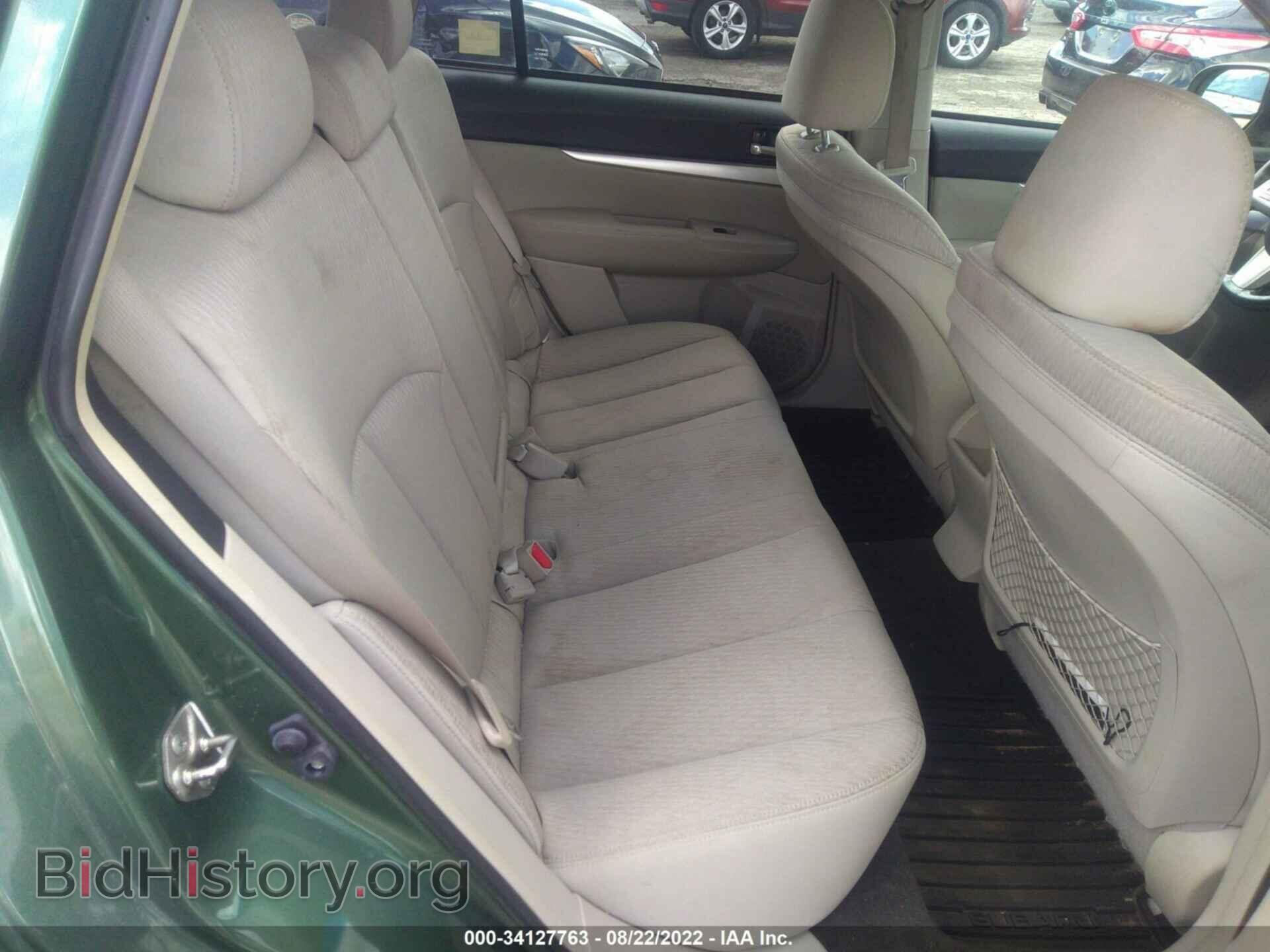 2011 SUBARU OUTBACK - VIN: 4S4BRBGC2B1408891 - Фото 8