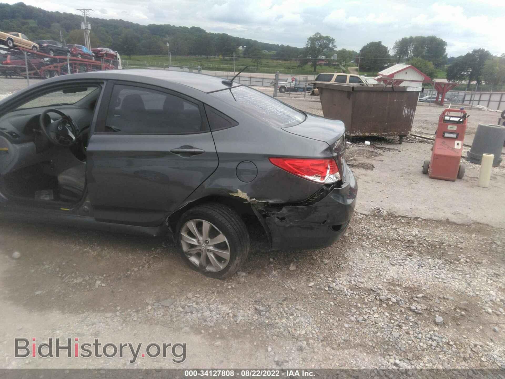 2013 HYUNDAI ACCENT - VIN: KMHCU4AE0DU378056 - Фото 6