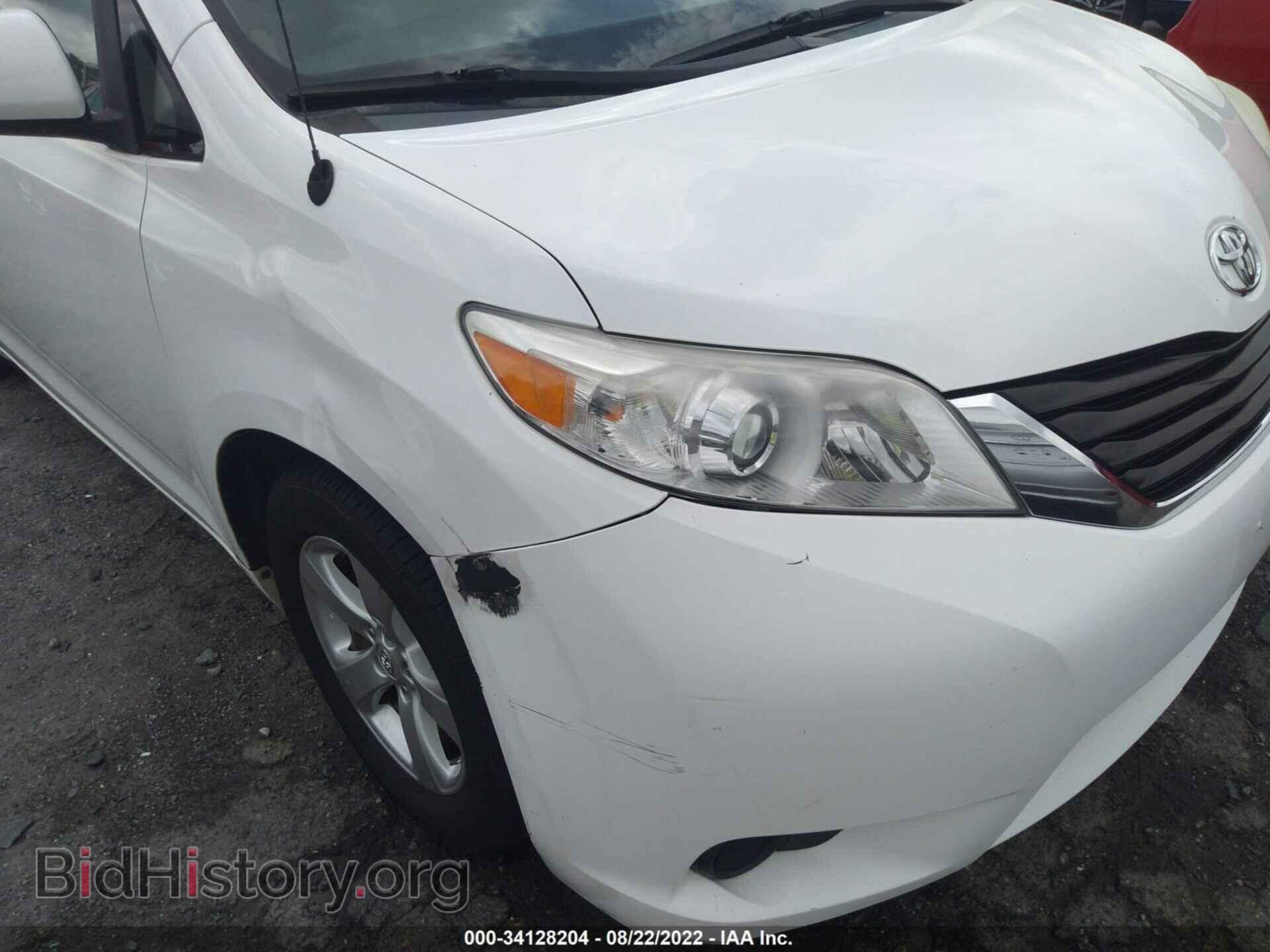 2013 TOYOTA SIENNA - VIN: 5TDKK3DC8DS314149 - Фото 6